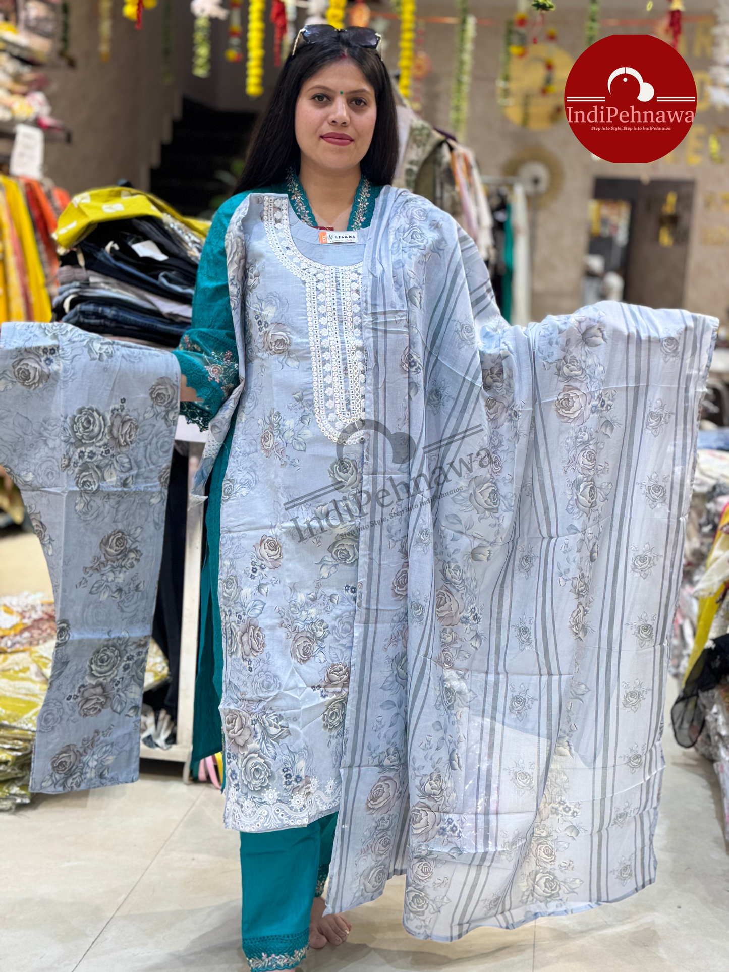 Elegant Ethnic Suit Set – Grace in Every Stitch