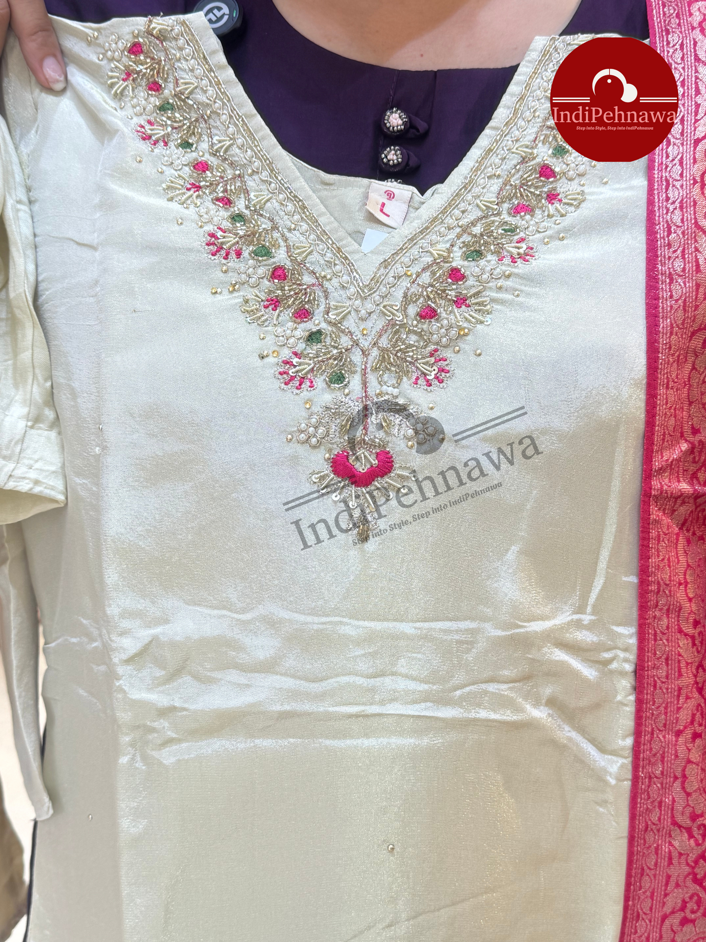 Stone Spark – Glamorous Stone Work Suit