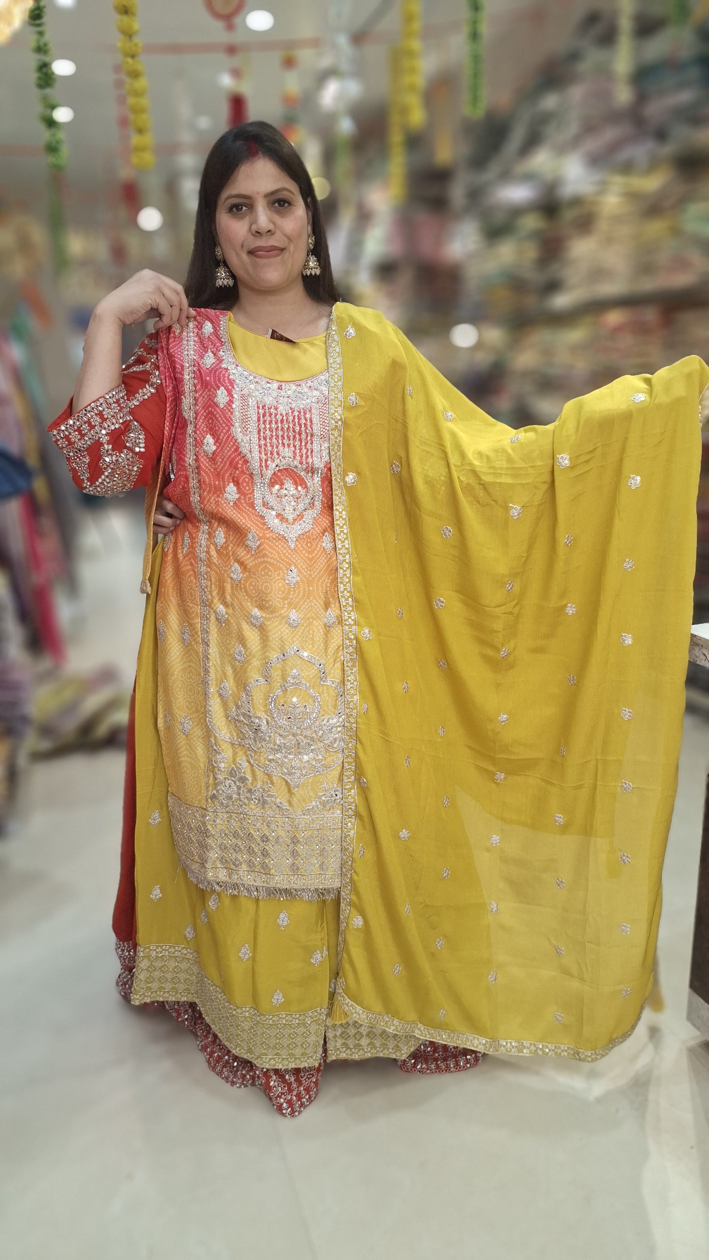 BANDEJ WEDDING WEAR HEAVY JAFFA 3 PC SUIT