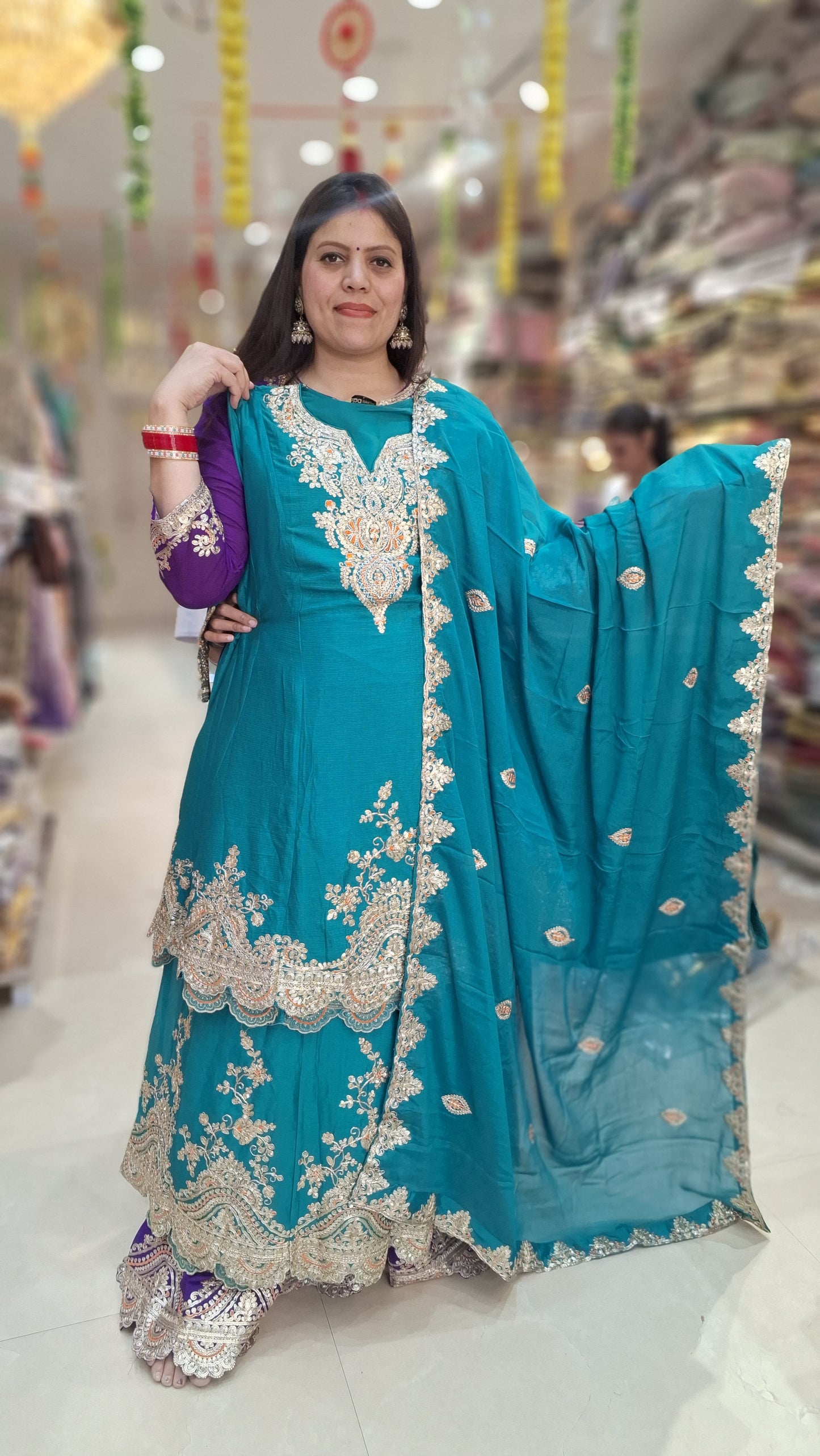 PURE CHINON BEAUTIFUL GRARA 3 PC SUIT