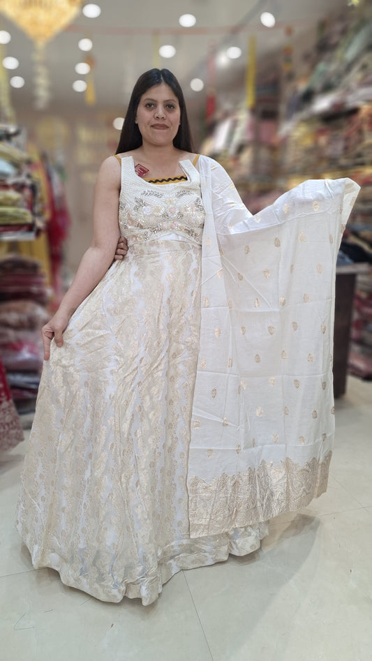 PREMIUM SILK BANARSI BROCADE LEHNGA