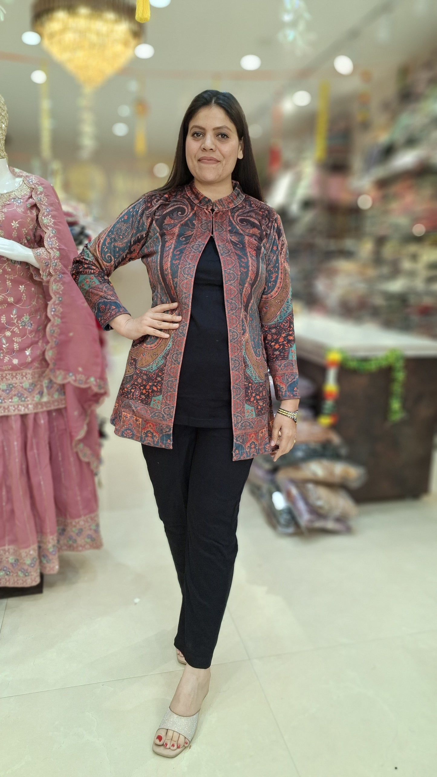PREMIUM WINTER WEAR DESIGNER BLASER CORDSET