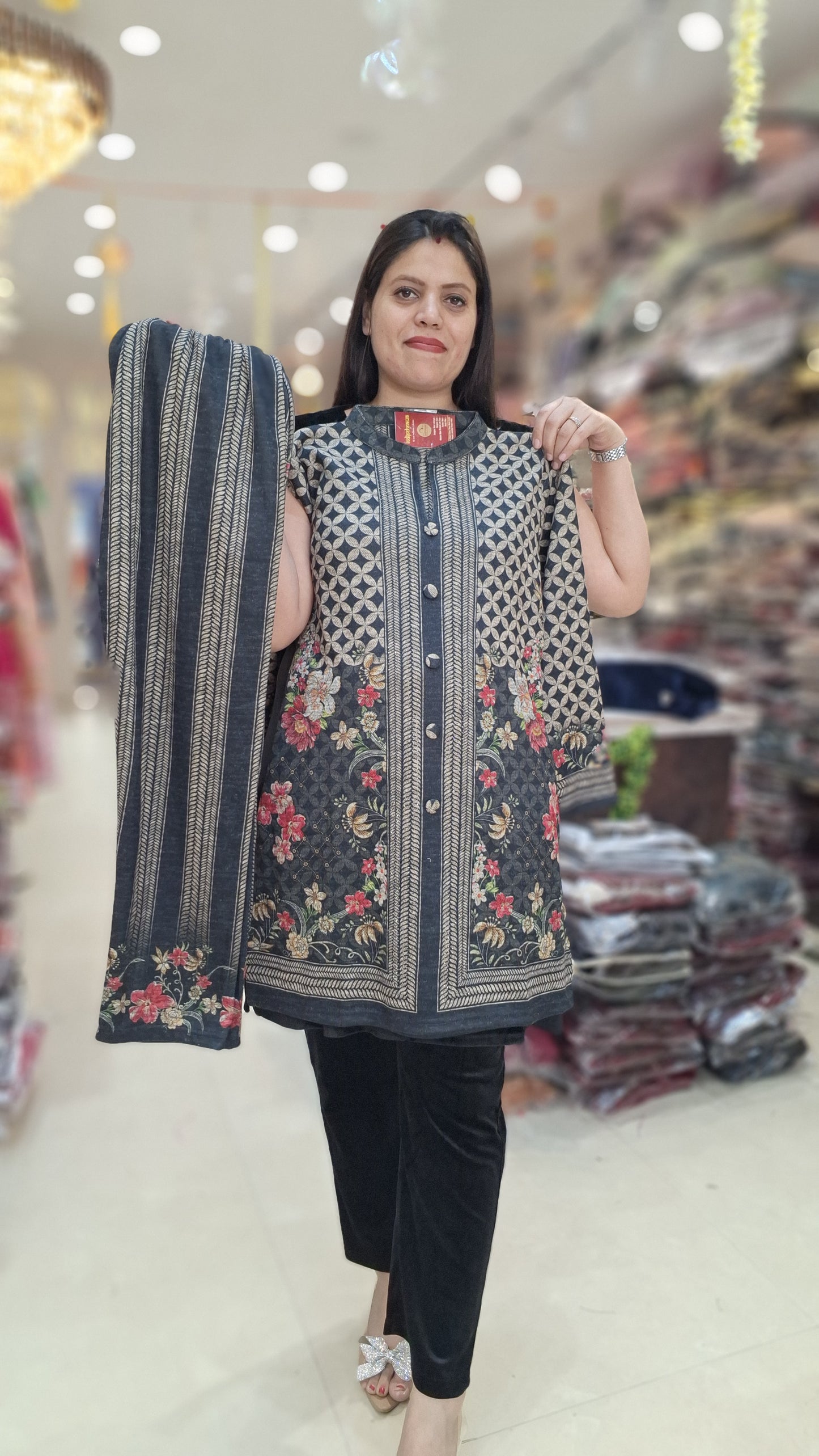 PREMIUM WOLLEN KULLU DESIGN 2PC CORDSET (ARTICAL NO-04)