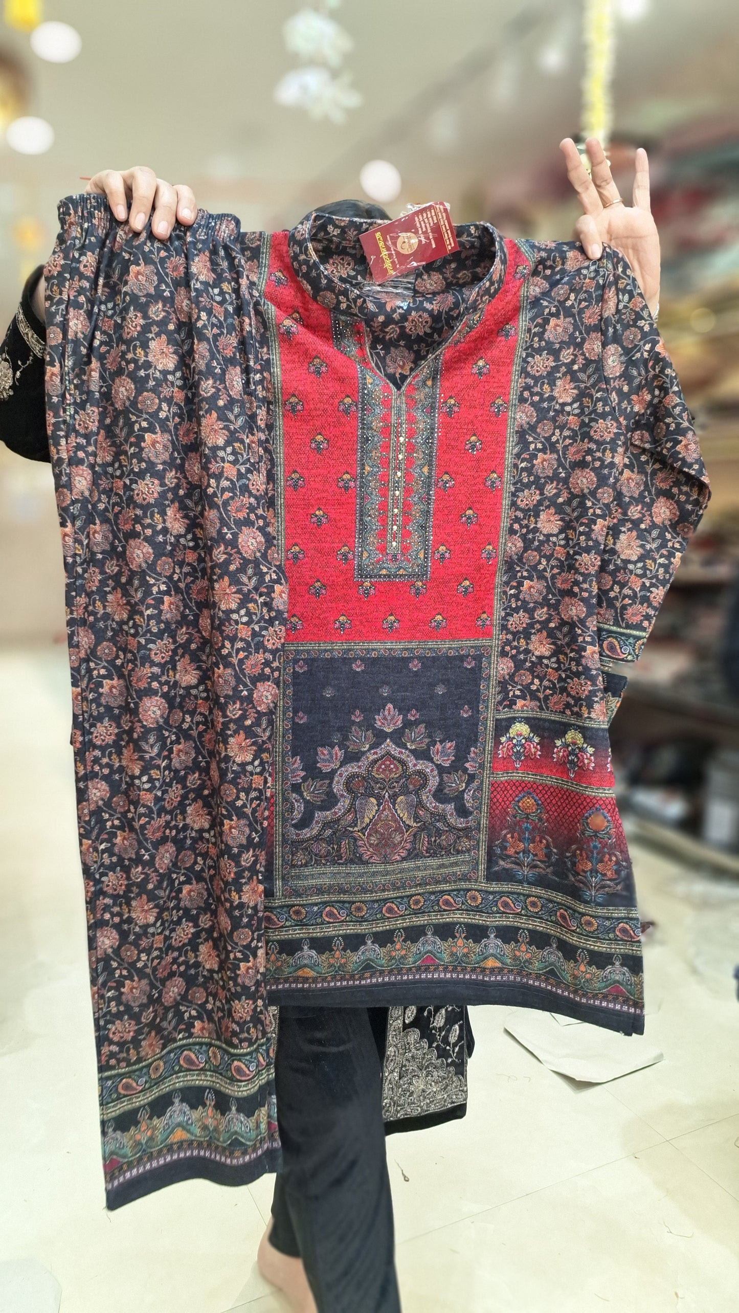 BEAUTIFUL KULLU DESIGN CORDSET (ARTICAL NO-005)