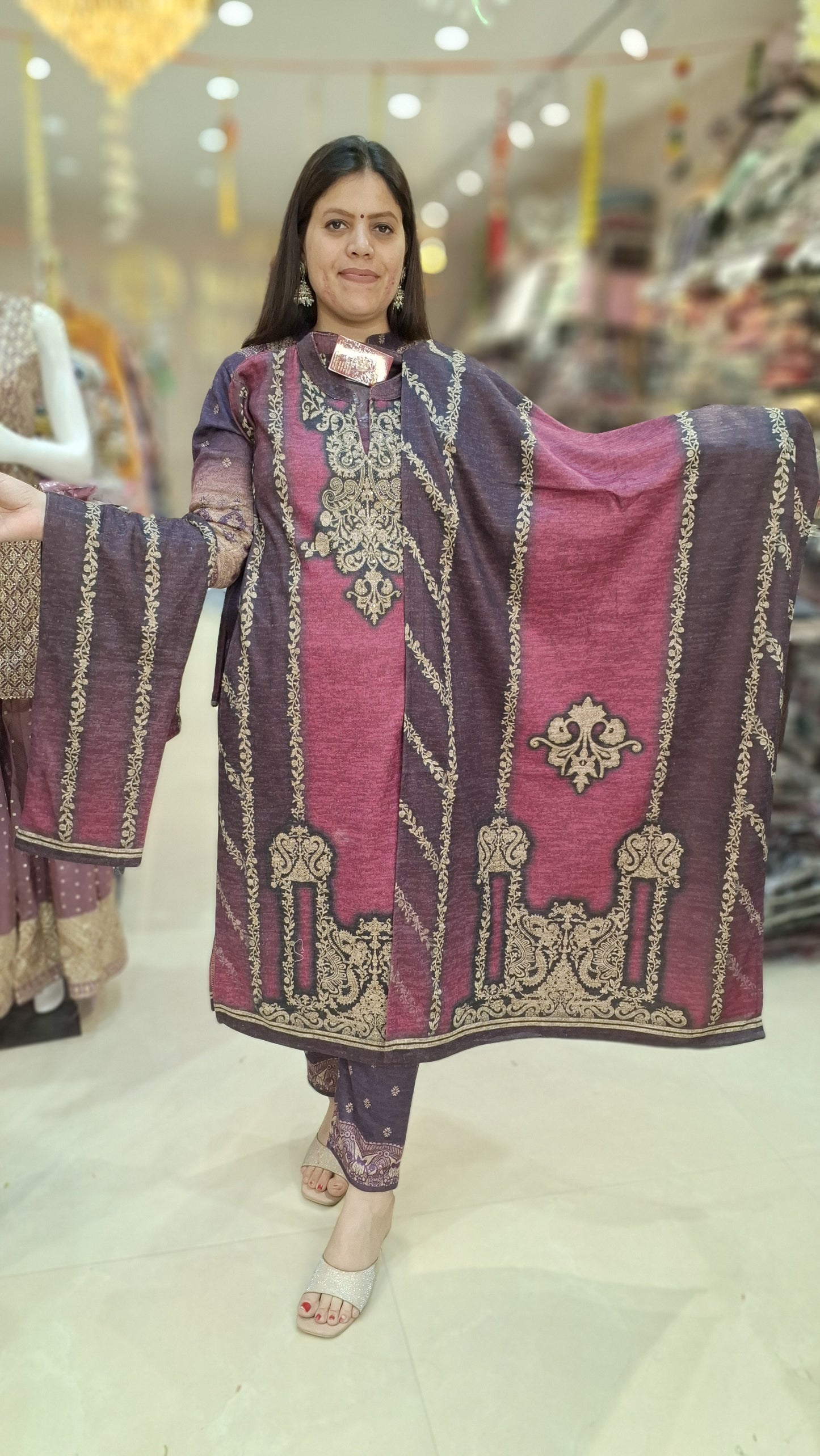 PREMIUM WOOL FULL DESIGN 3PC SUIT