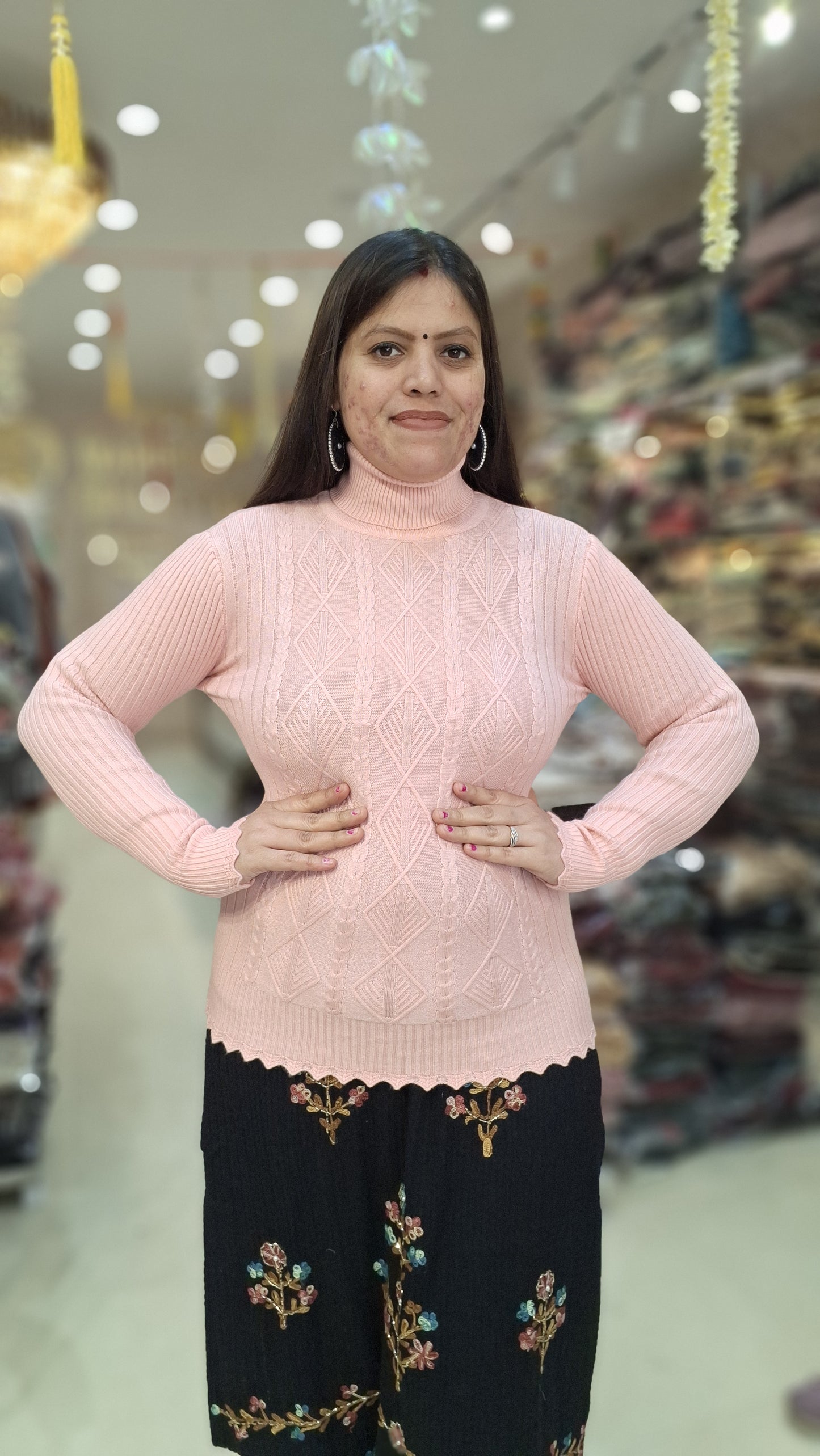 HIGH NECK KOREAN SKIVI