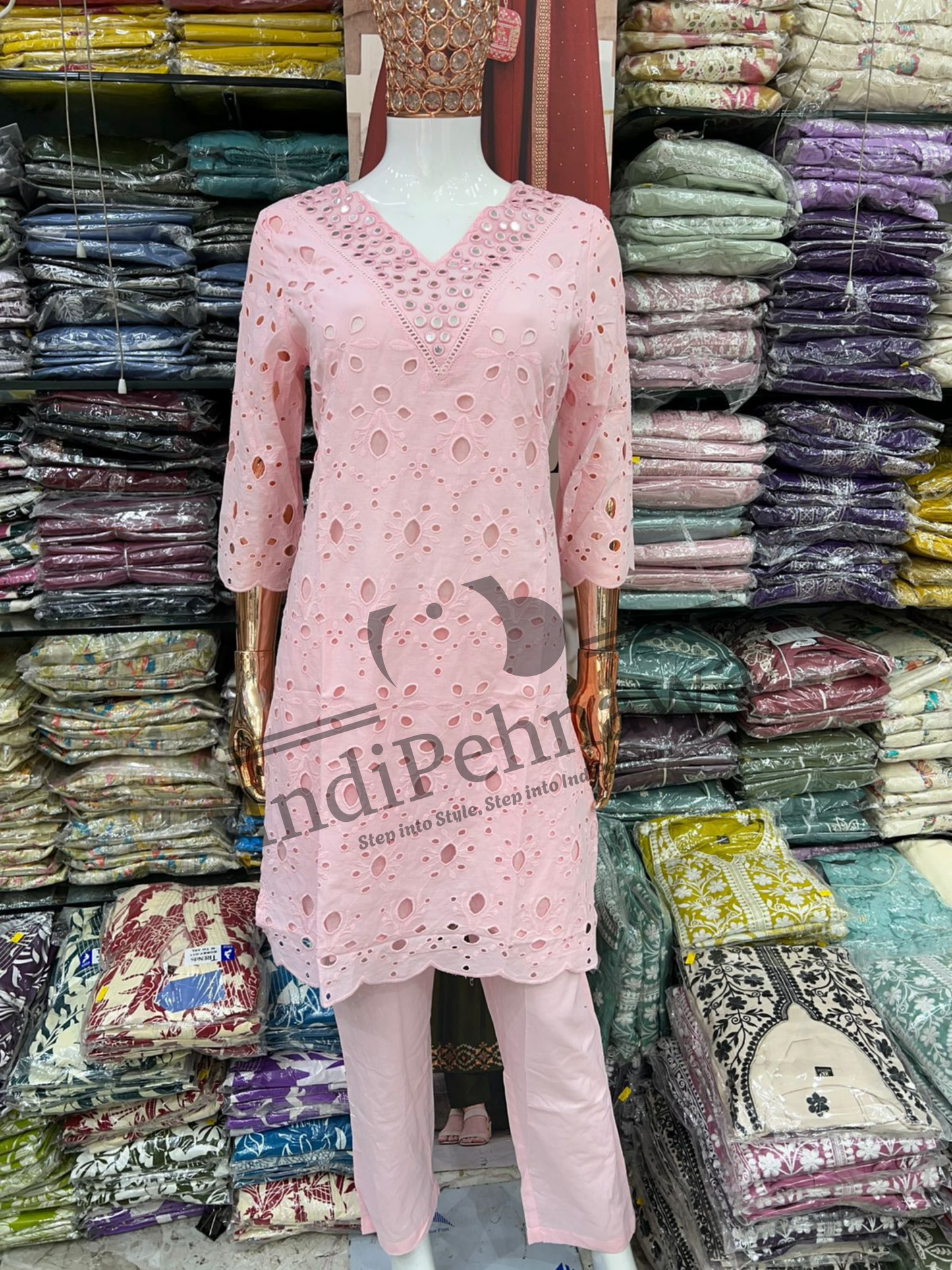 SHIFLY CORDSET IN PURE COTTON- BY INDIPEHNAWA