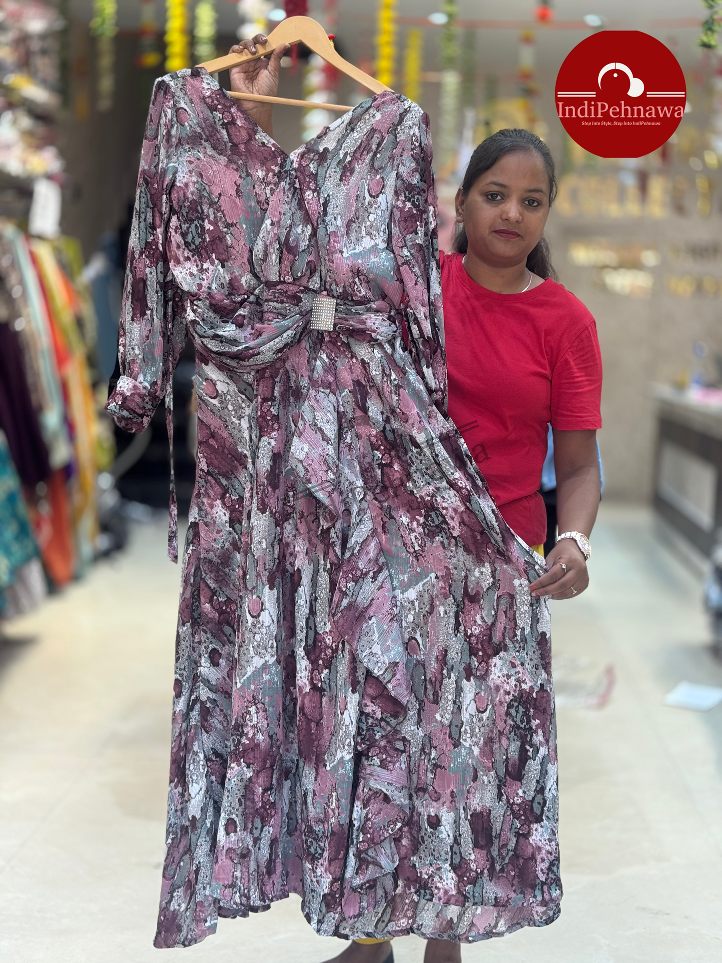 Desi Doll – Indo-Western Frock Dress