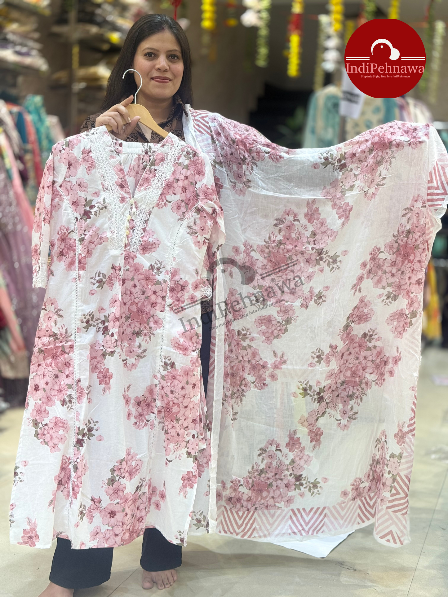 Desi Diva – Premium Suit Set with Dupatta