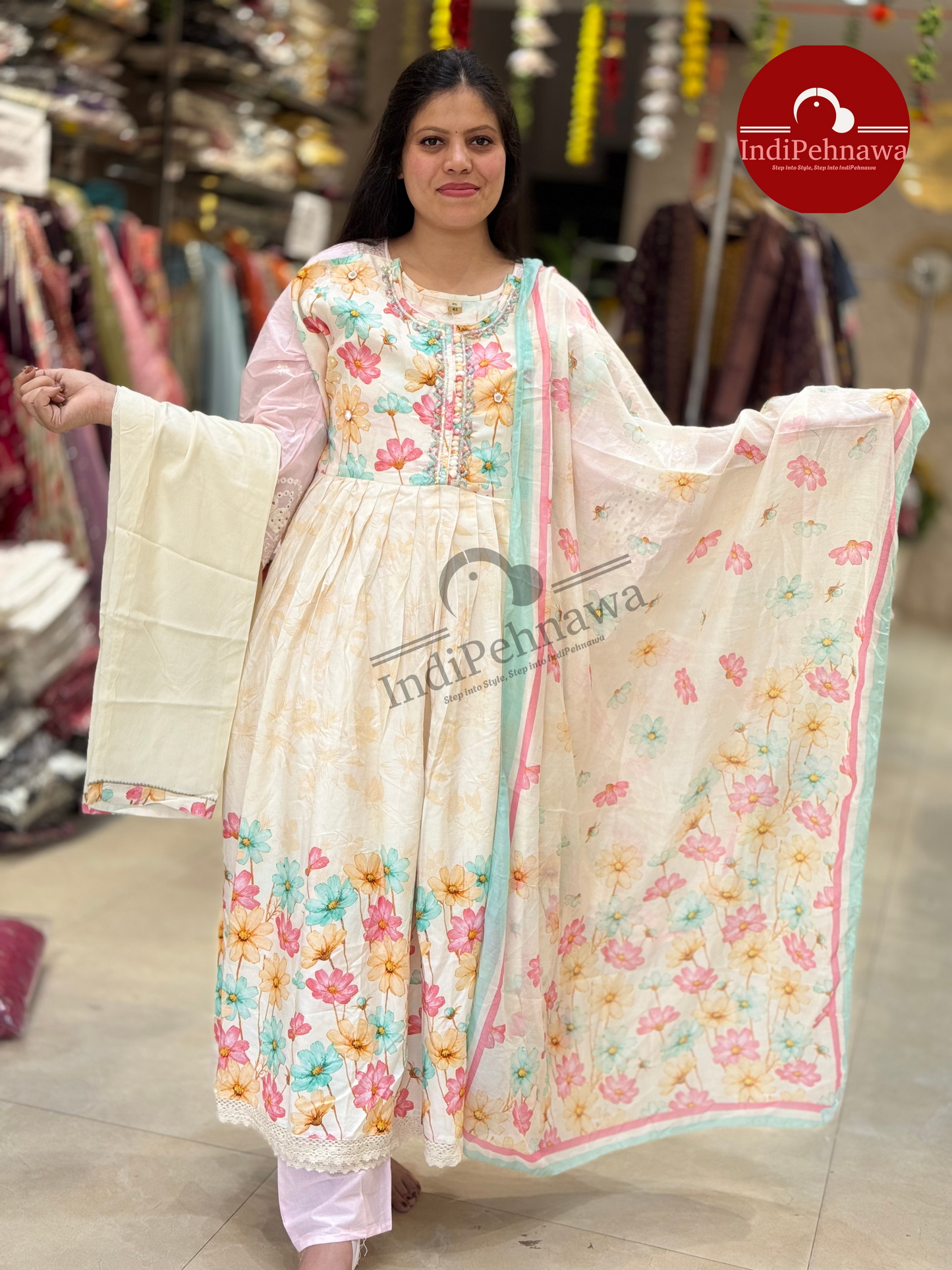 Royal Flare Anarkali – Grace in Every Step