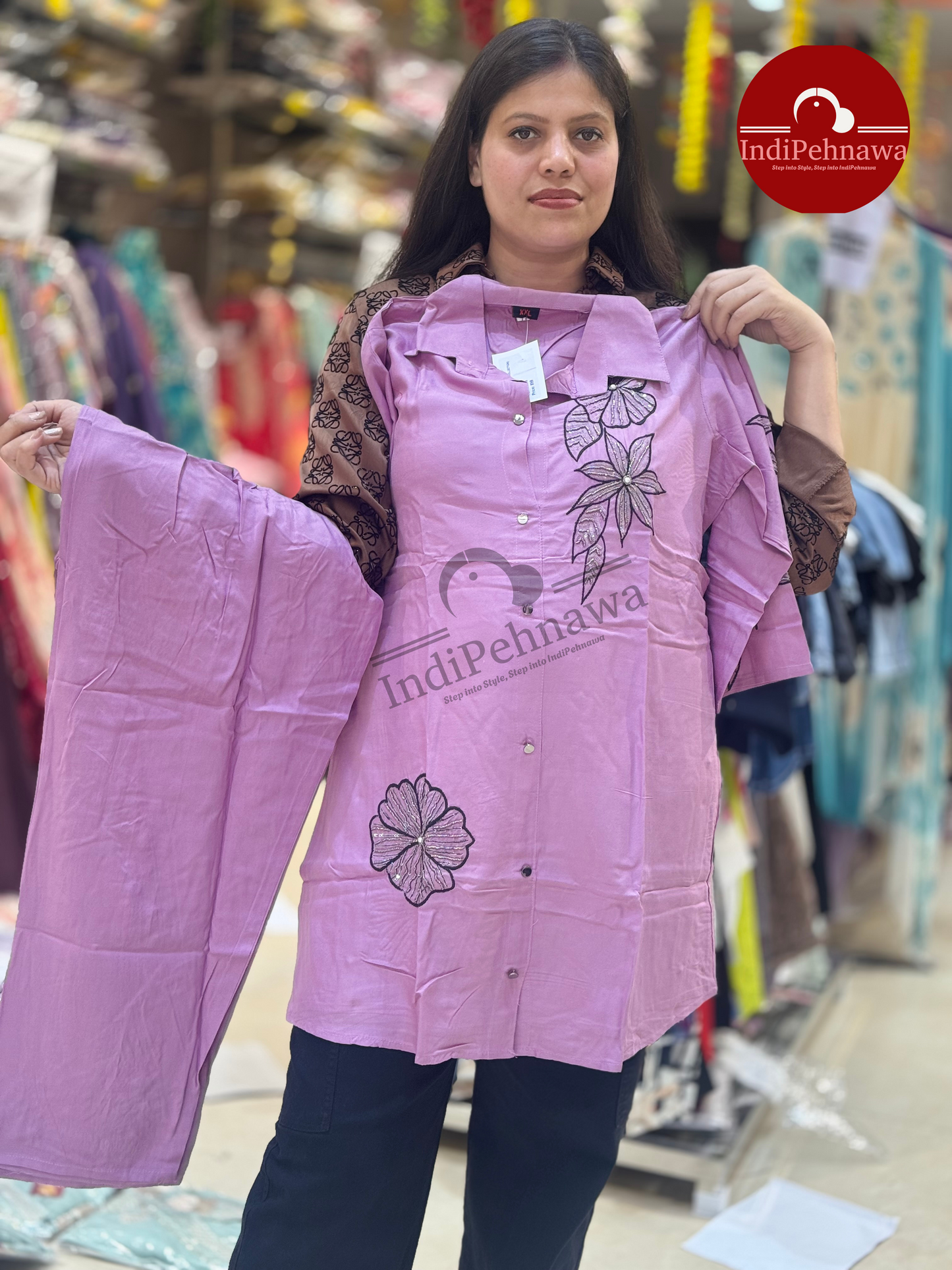 Fusion Fit – Indo-Western Co-ord Set for Her