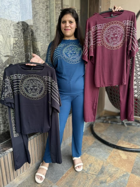 Women's Designer Sirvoski Co-ord Set