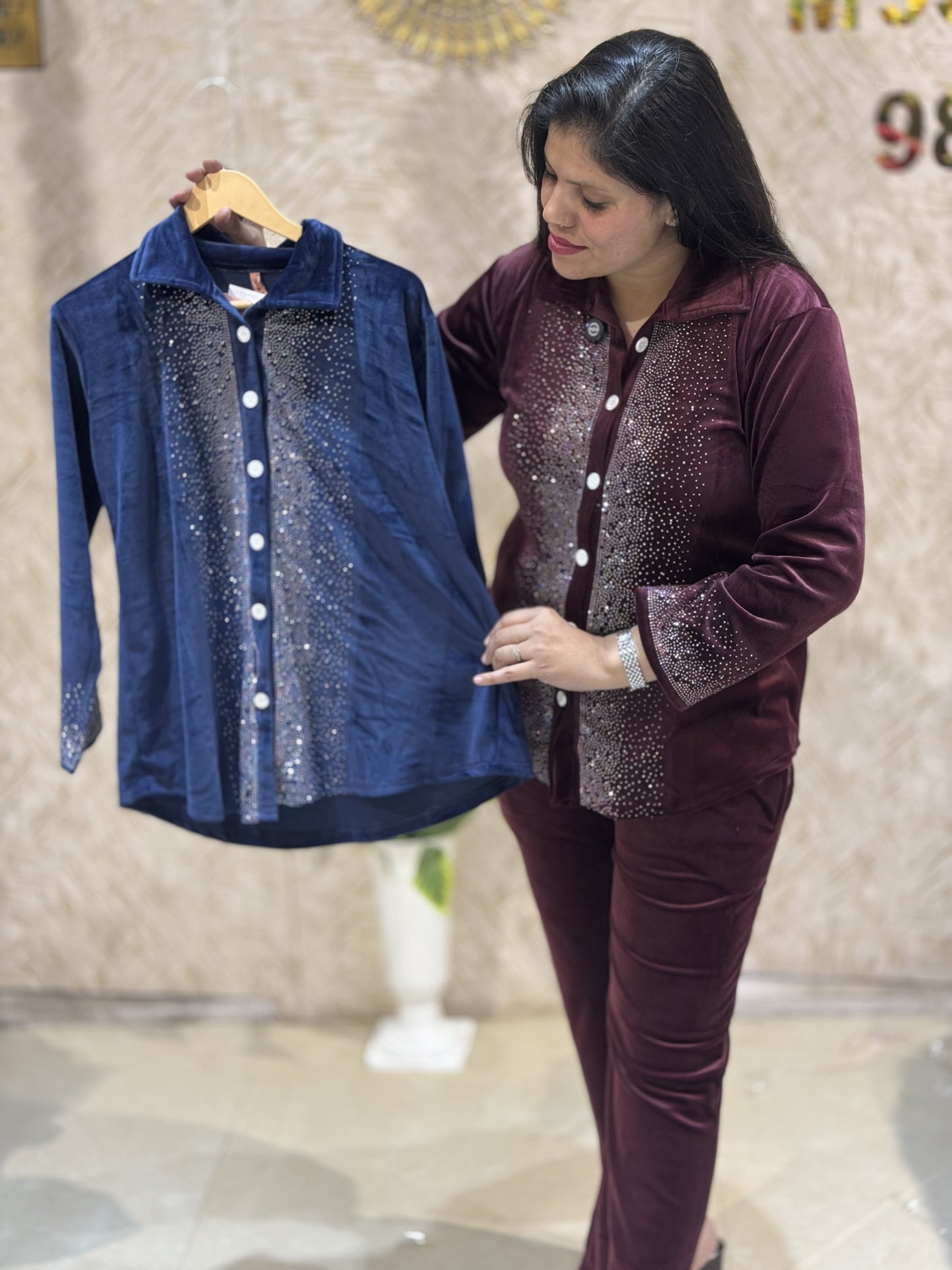 Premium Velvet Co-ord Set