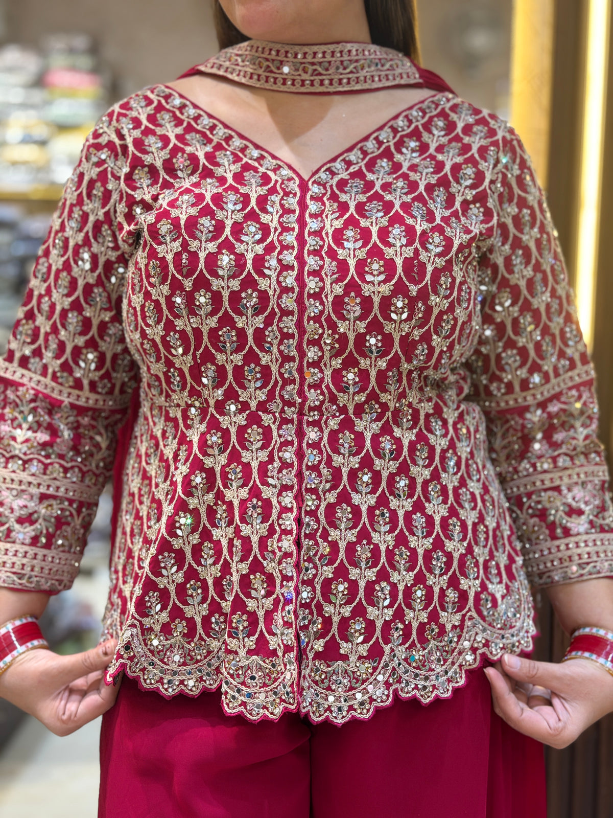 Exquisite Georgette Cordset for Weddings – Luxury and Elegance Combined