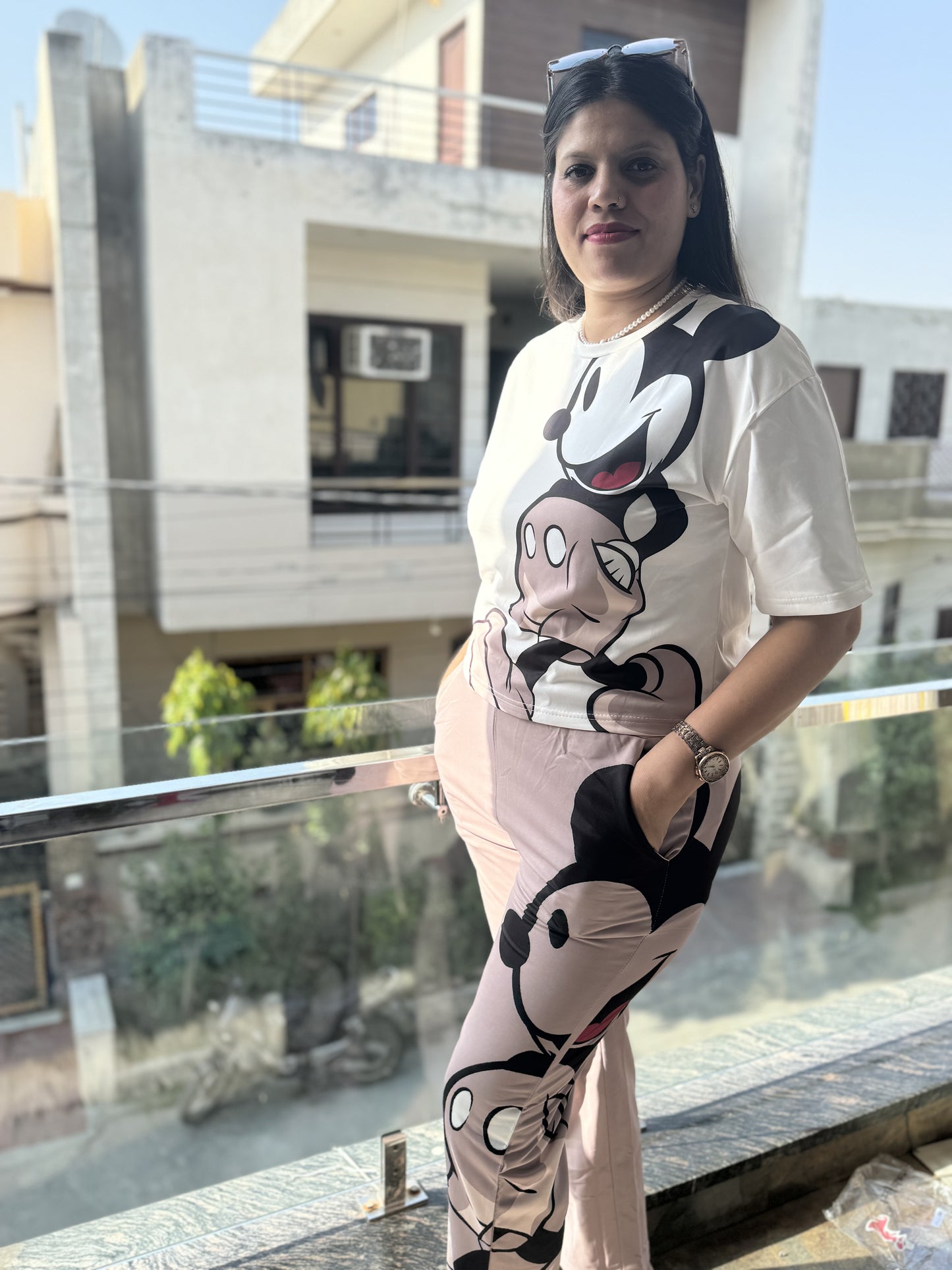 Mickey Mouse Print CordSet