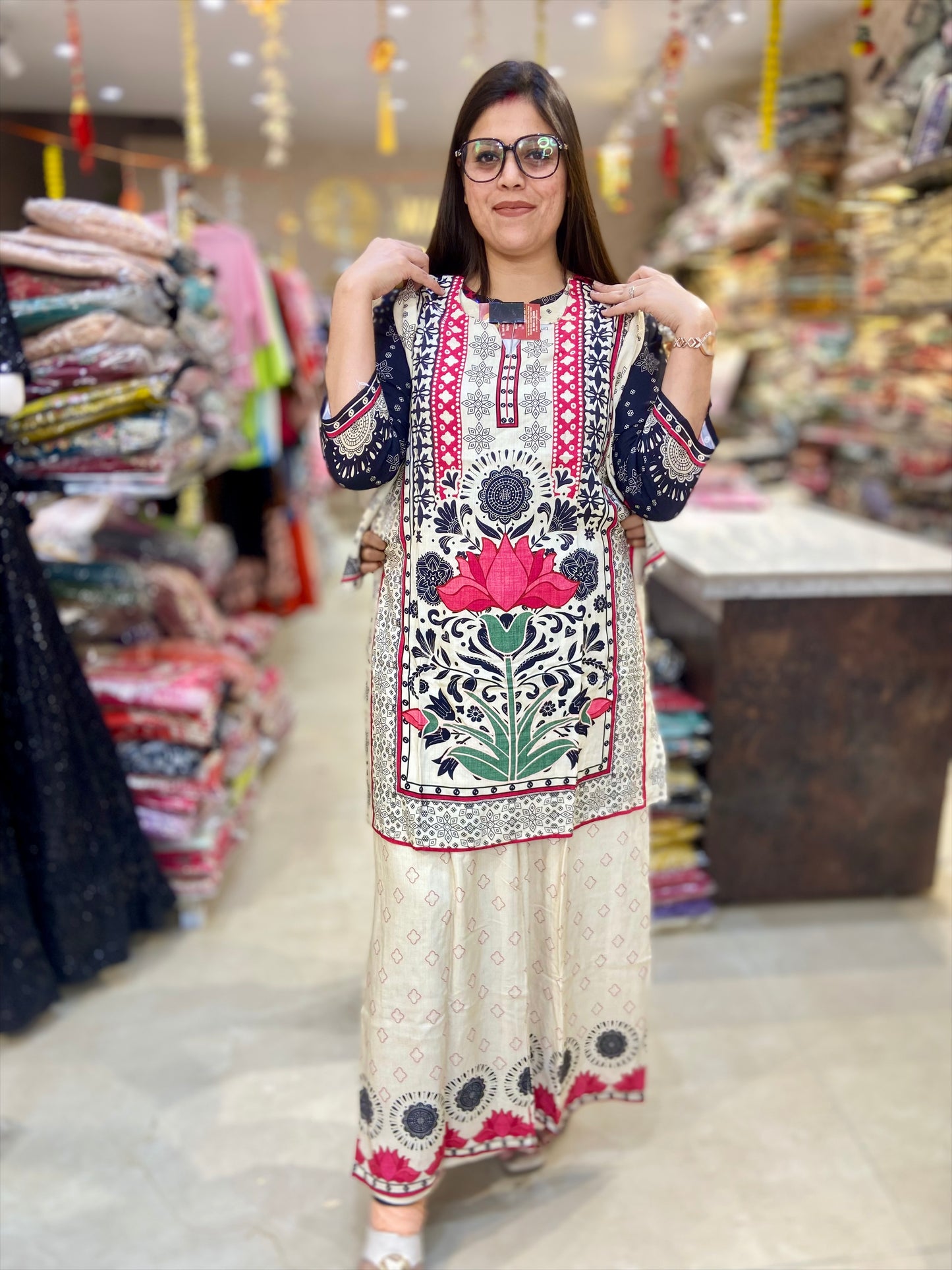 RITU KUMAR COTTON CORDSET