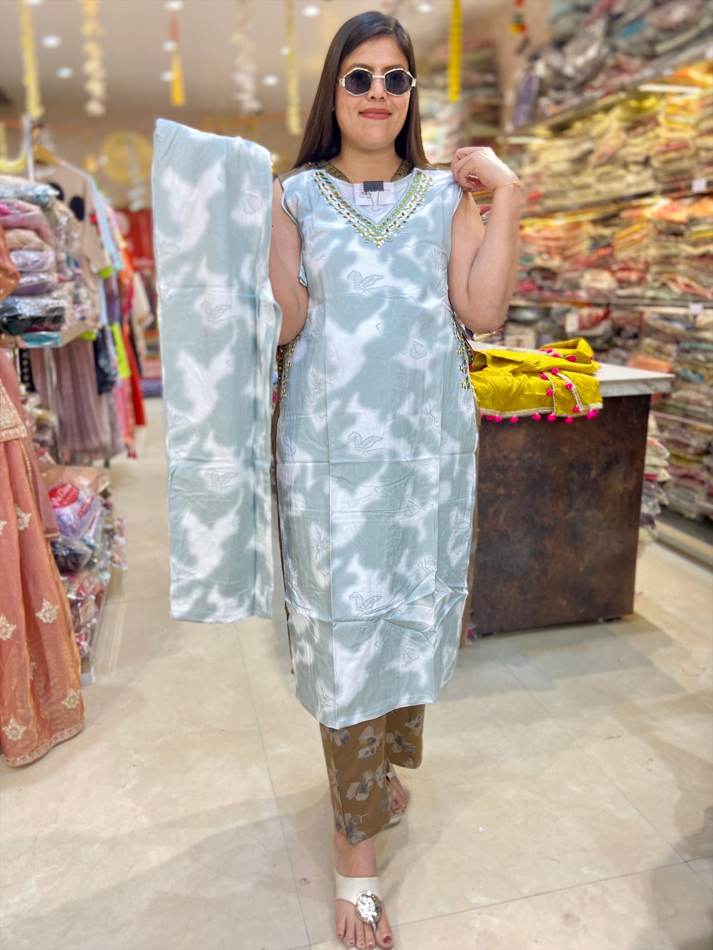 COTTON POCKET DESIGN CORDSET(DESIGN NO-1)