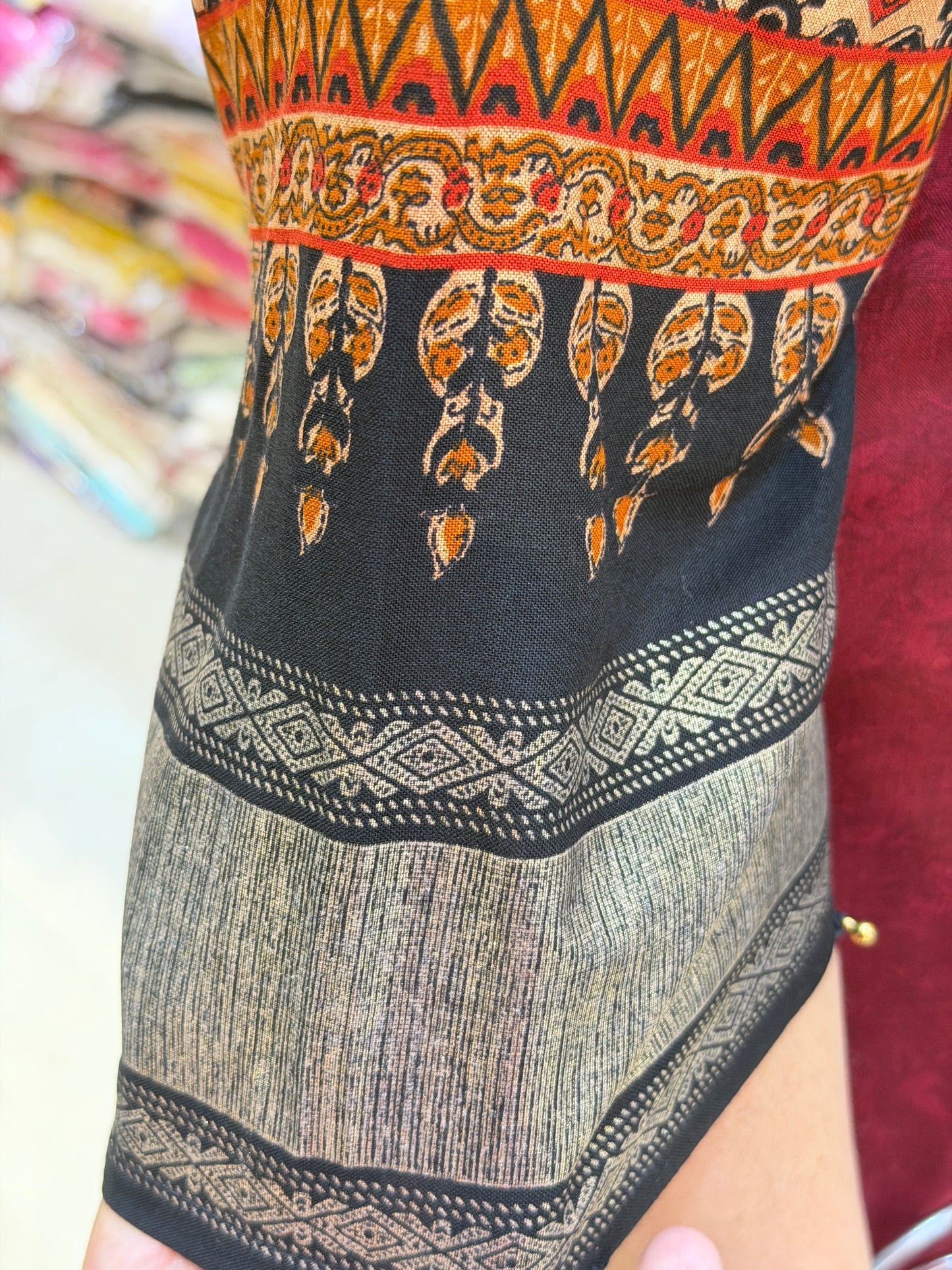 PURE COTTON ORIGNAL ORIGNAL MIRROR WORK CORDSET