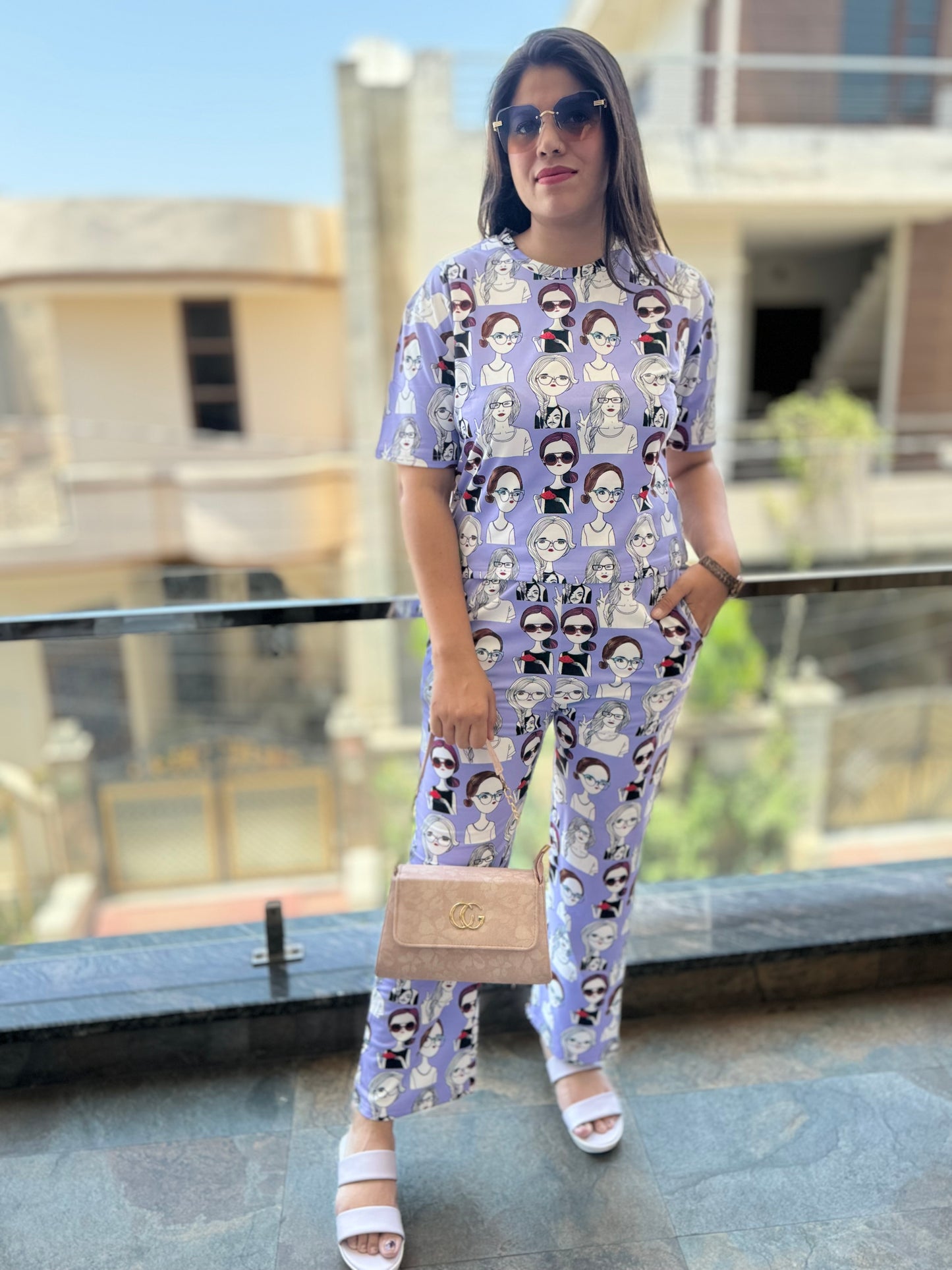 Doll Printed Cordset