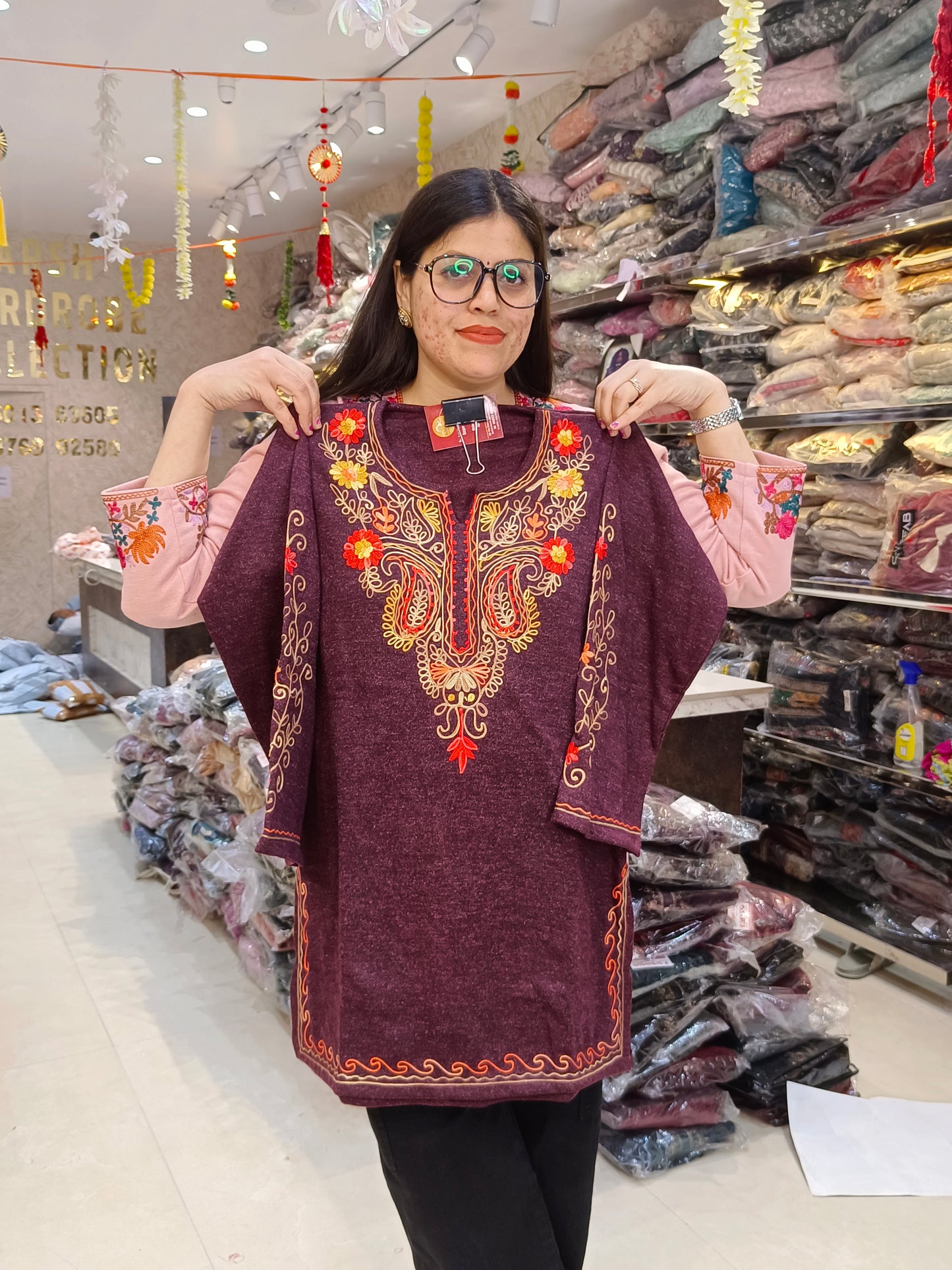 PREMIUM WOOL PHERAN KURTI