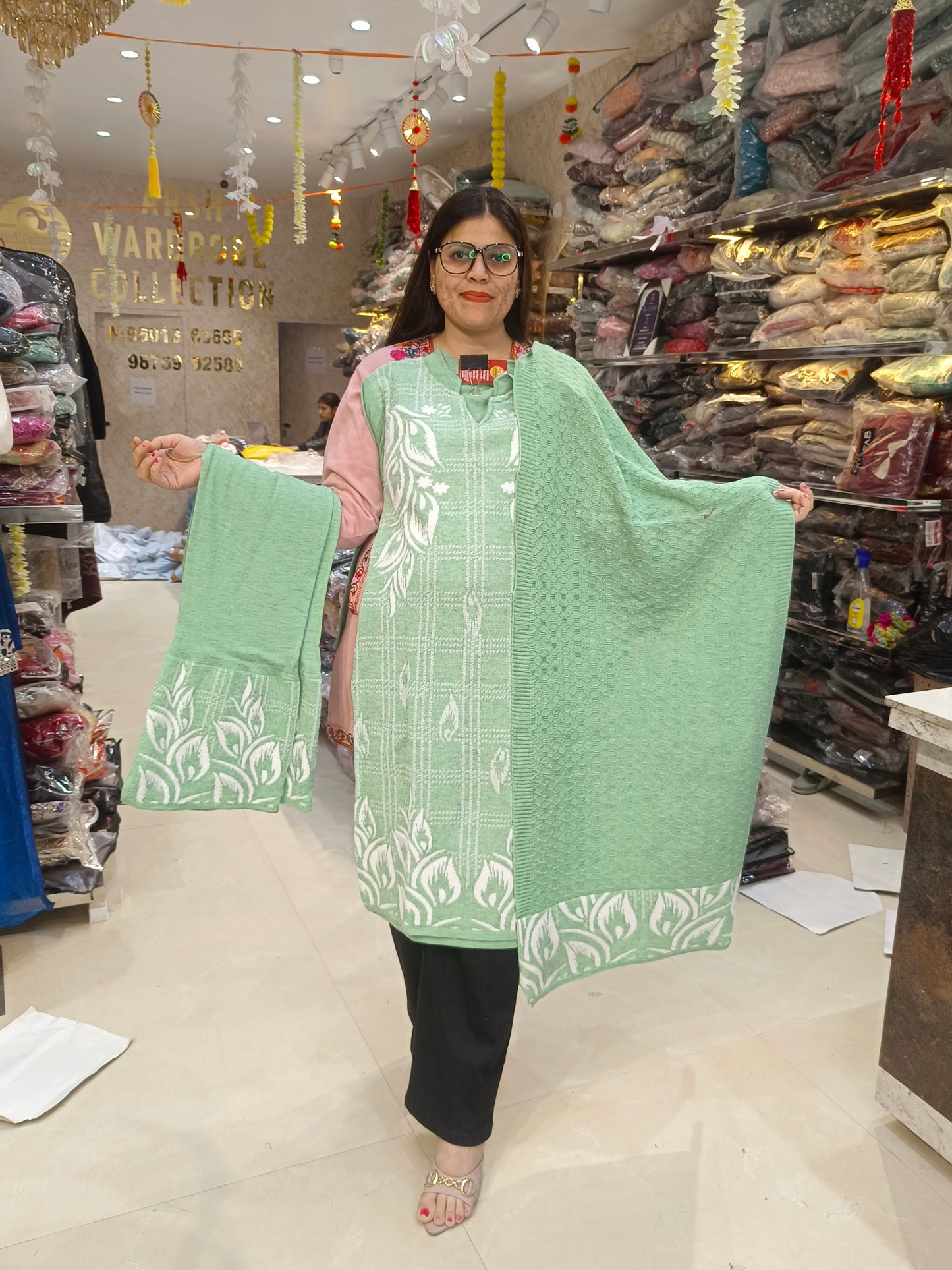 HAIR WOOL BEAUTIFUL 3PC SUIT