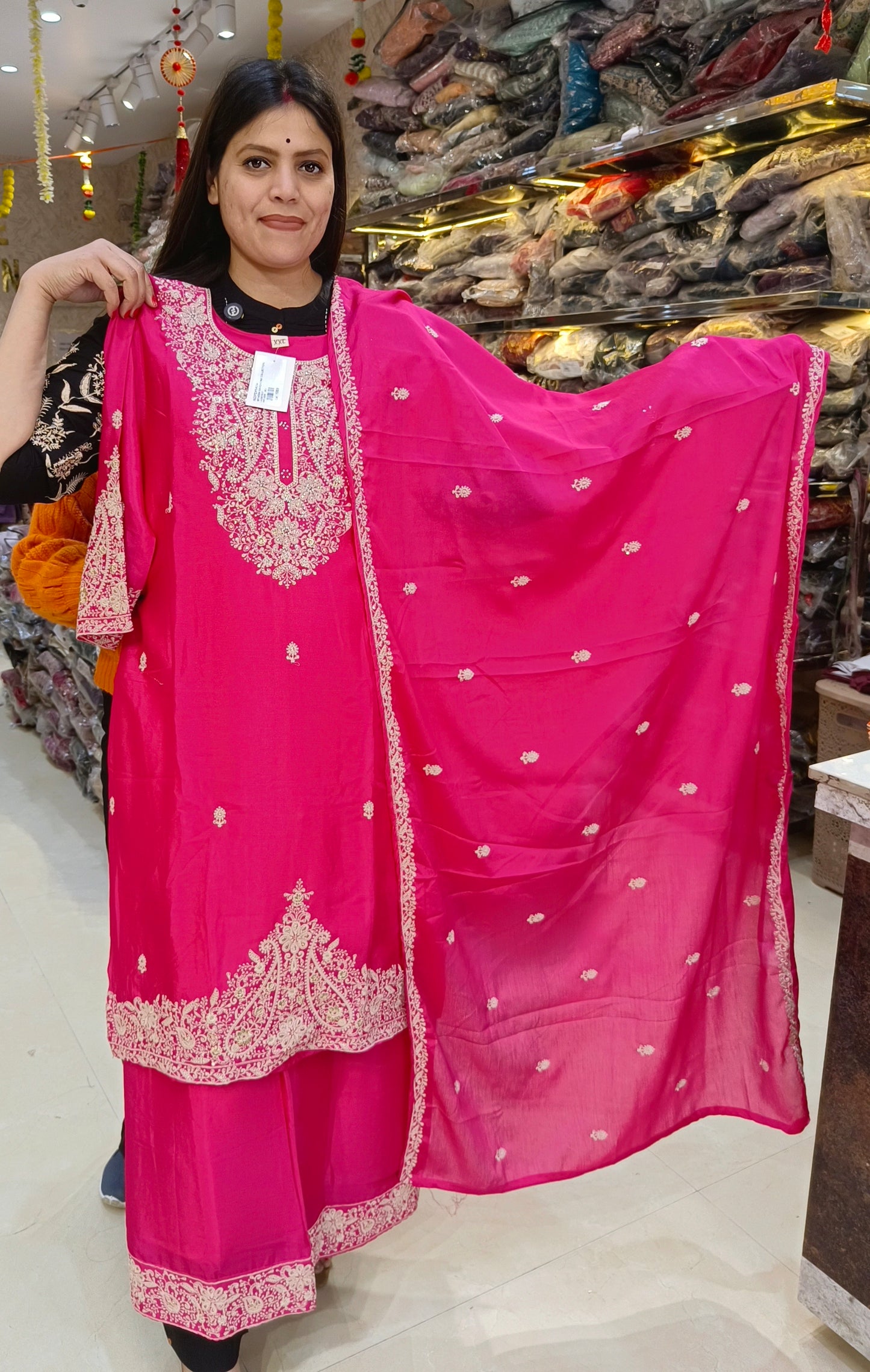 PREMIUM CHINON NECK DESIGN PERAL WORK SUIT