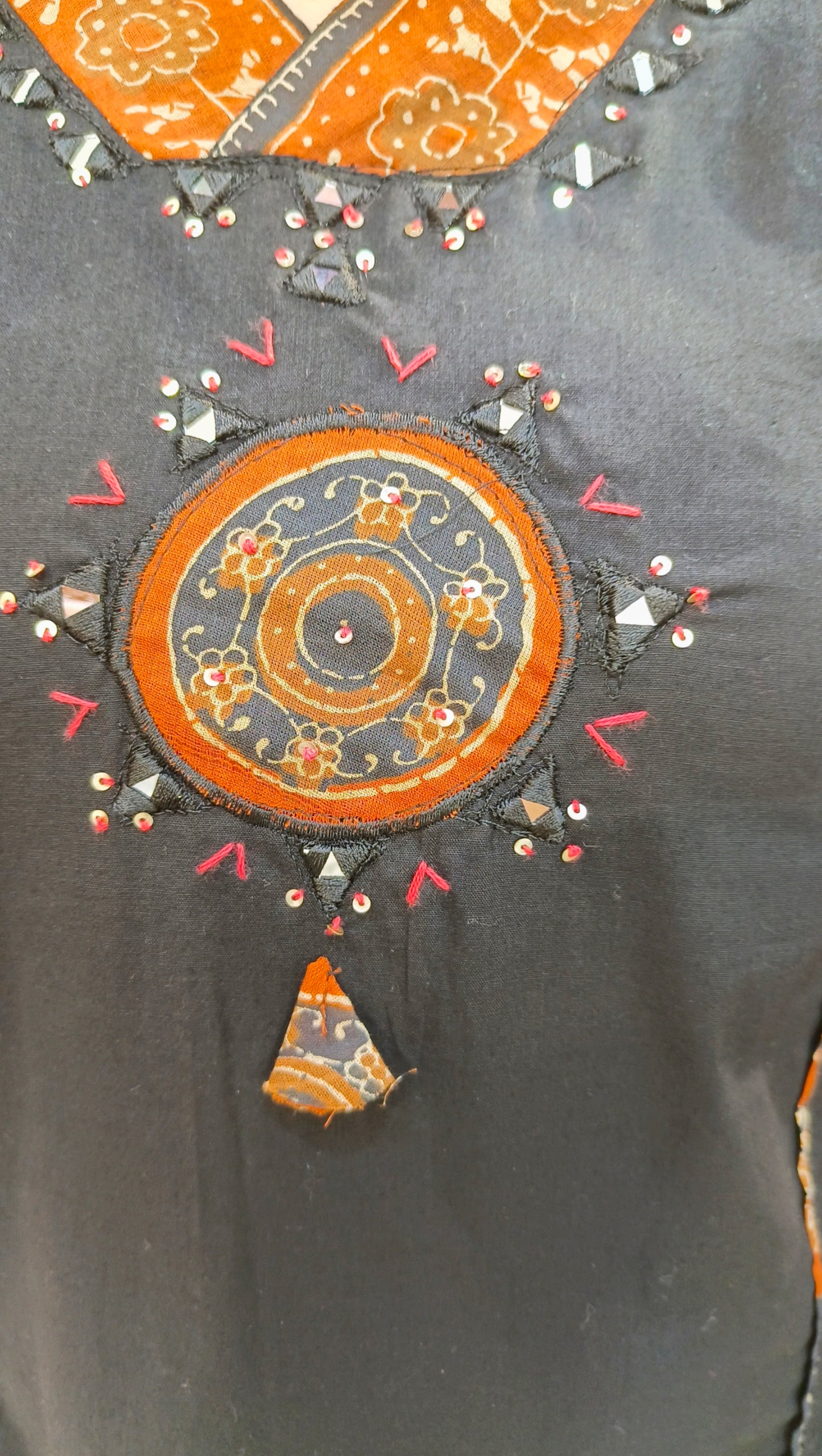 DABU COTTON POKET DESIGN A-LINE SUIT