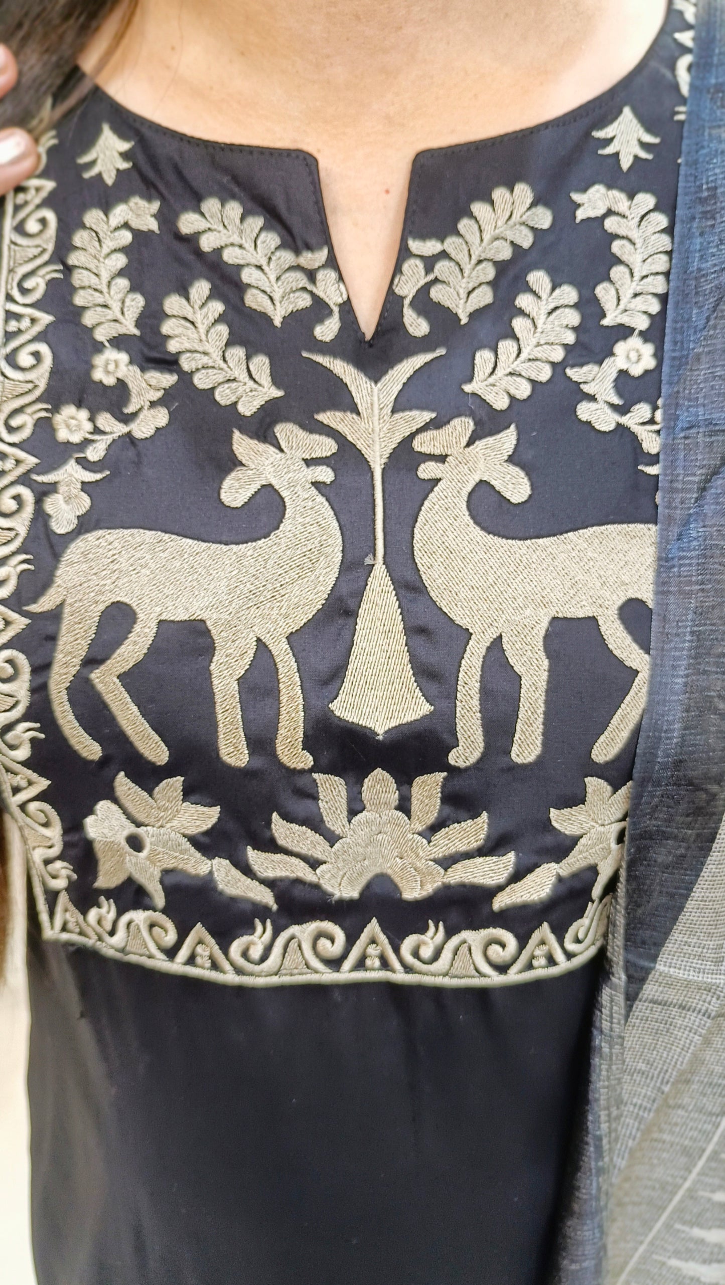 PURE COTTON DEER DESIGN SUIT