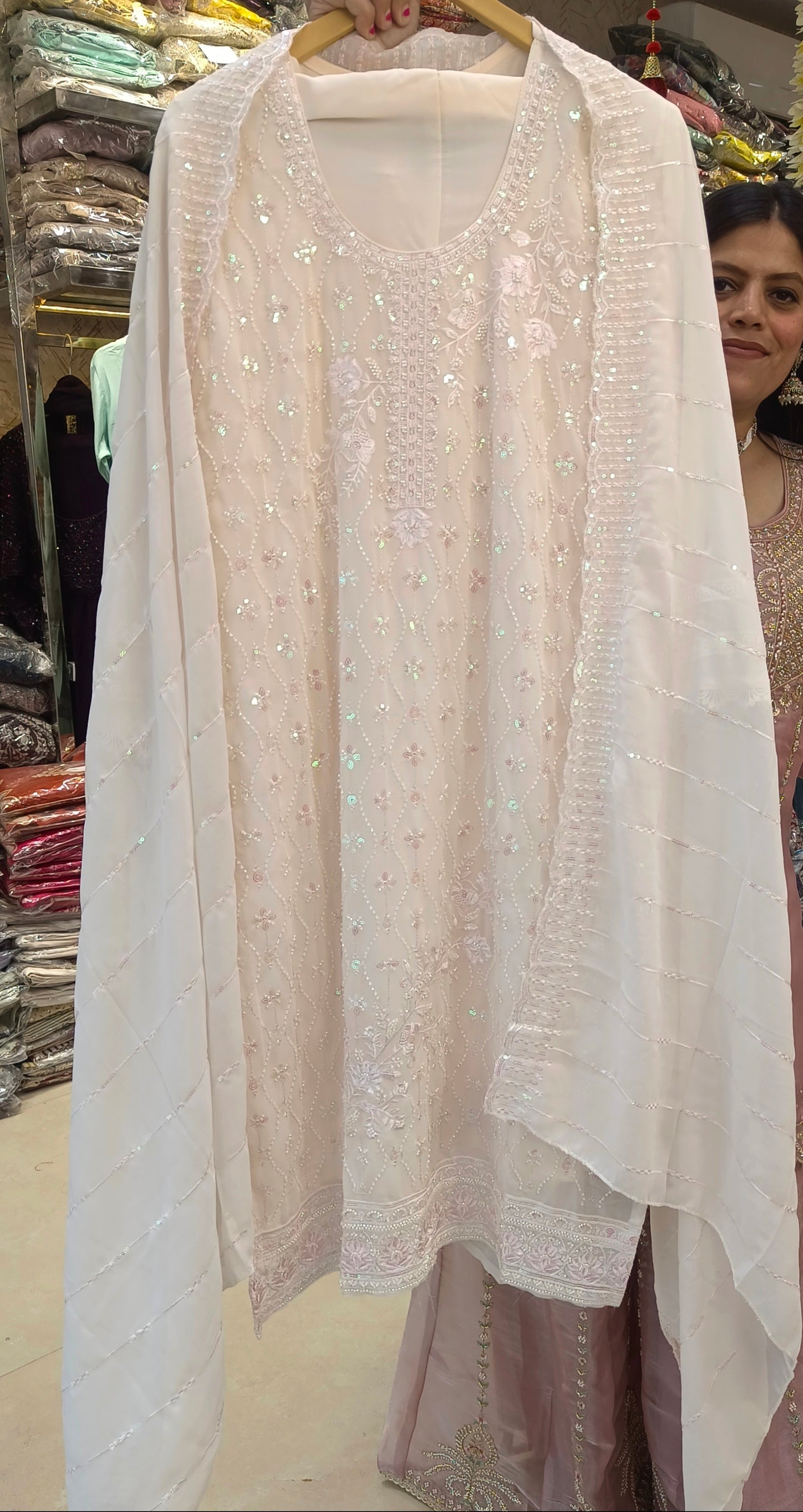 PURE GEORGET RAKHI SPECIAL SUIT