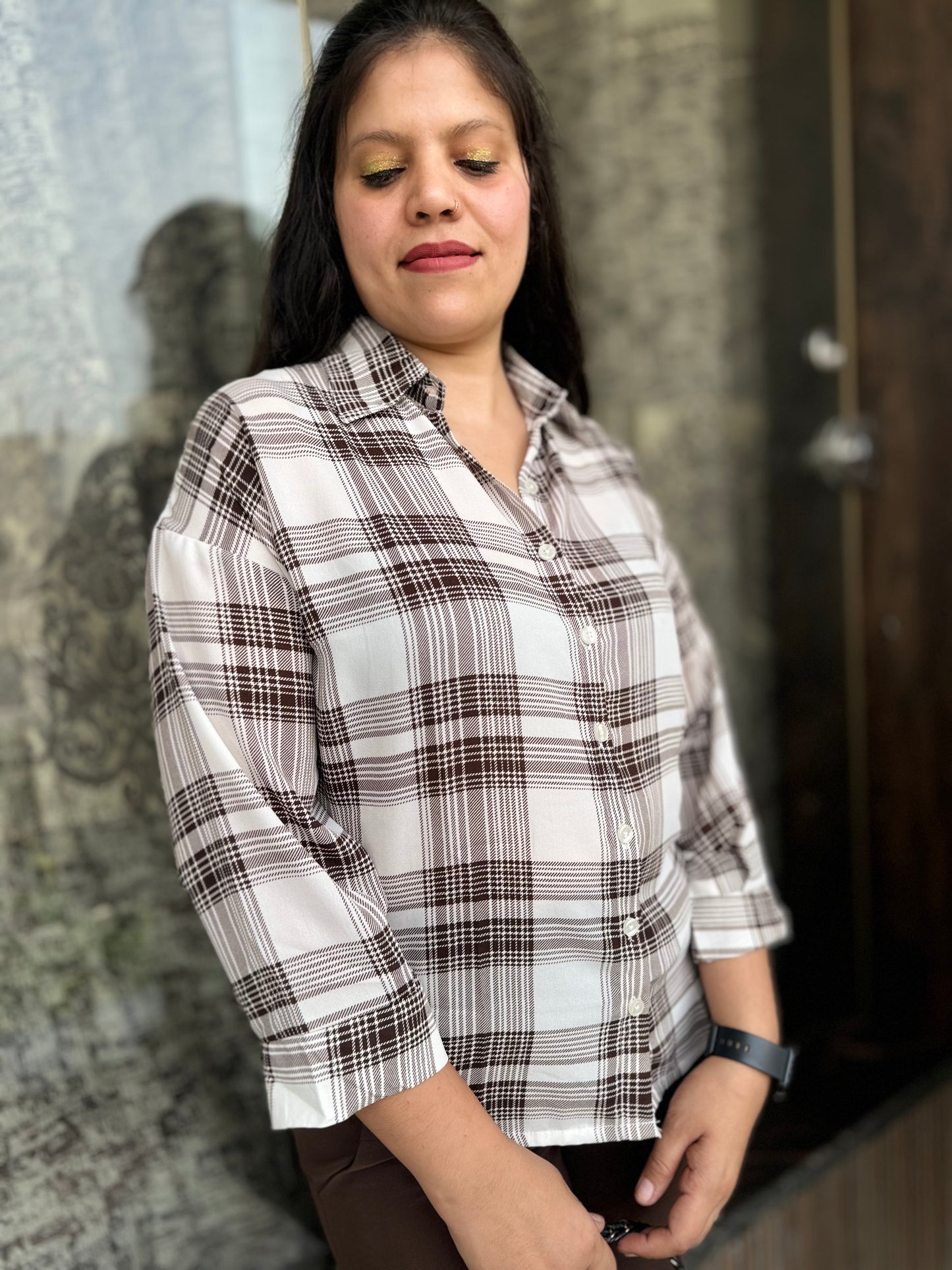 Check Elegant Shirt (Shirt 001)
