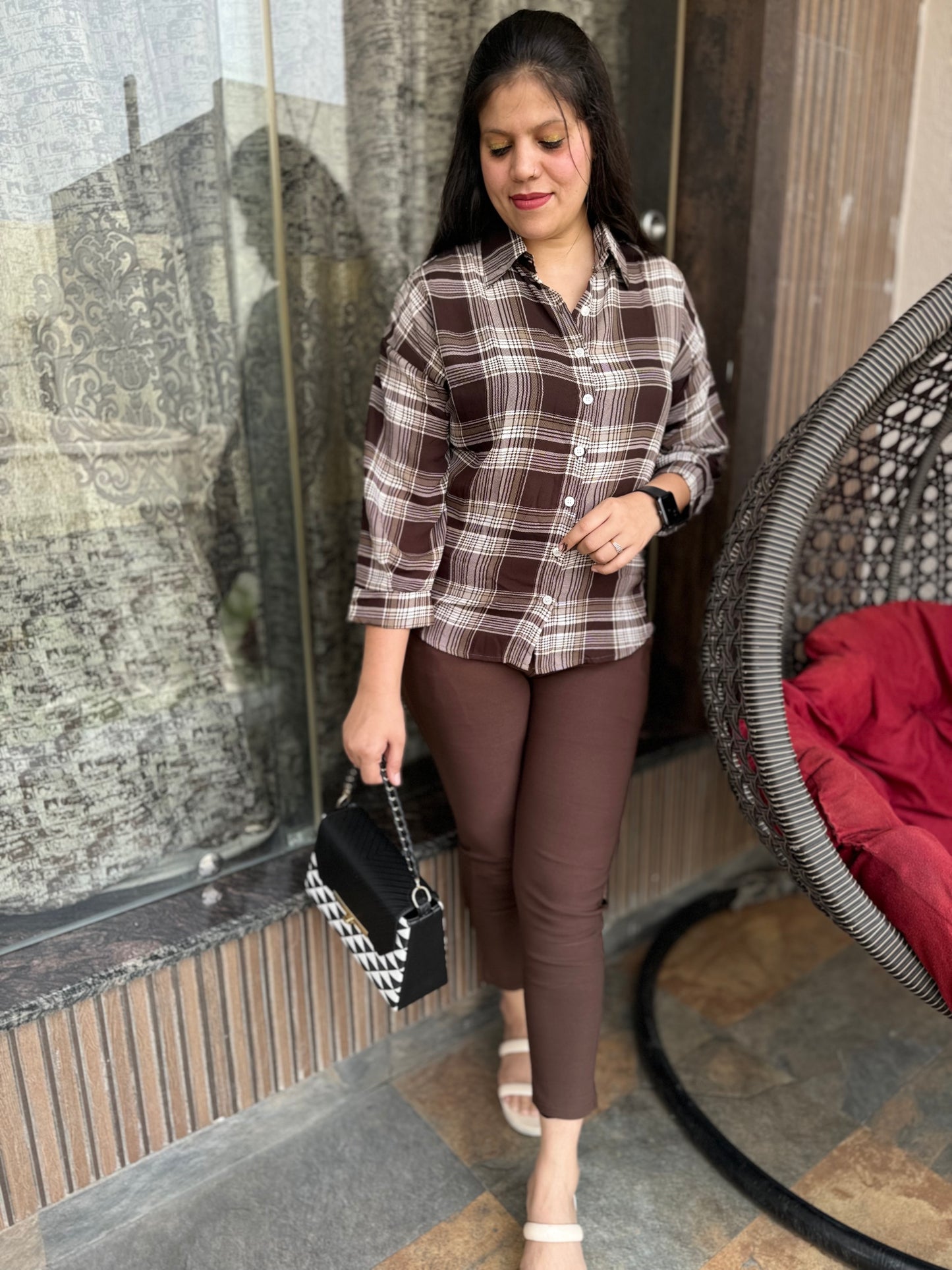 Check Elegant Shirt (Shirt 001)
