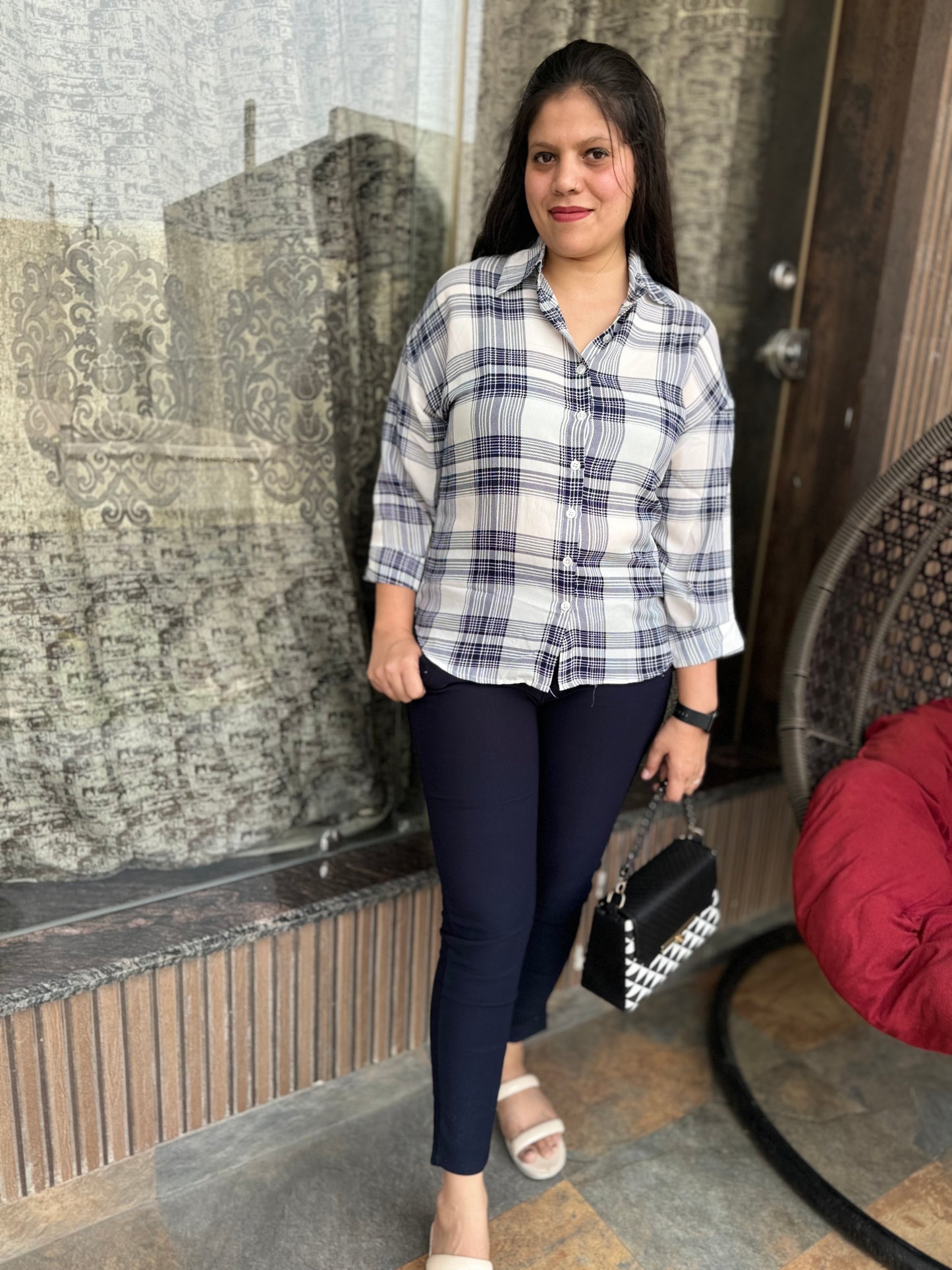 Check Elegant Shirt (Shirt 001)