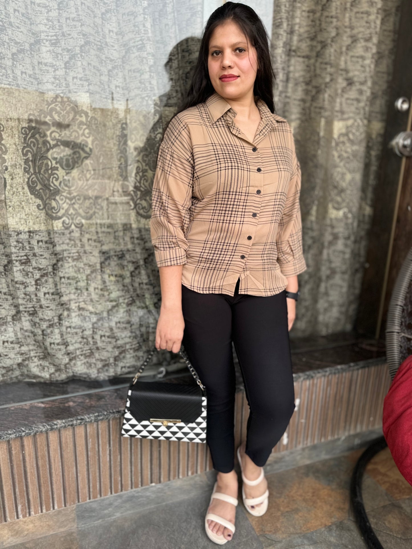 Check Elegant Shirt (Shirt 001)