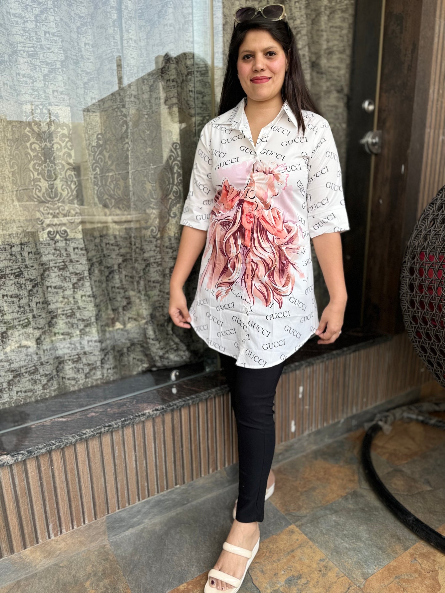 Gucci Print Shirt (Article No 1028)