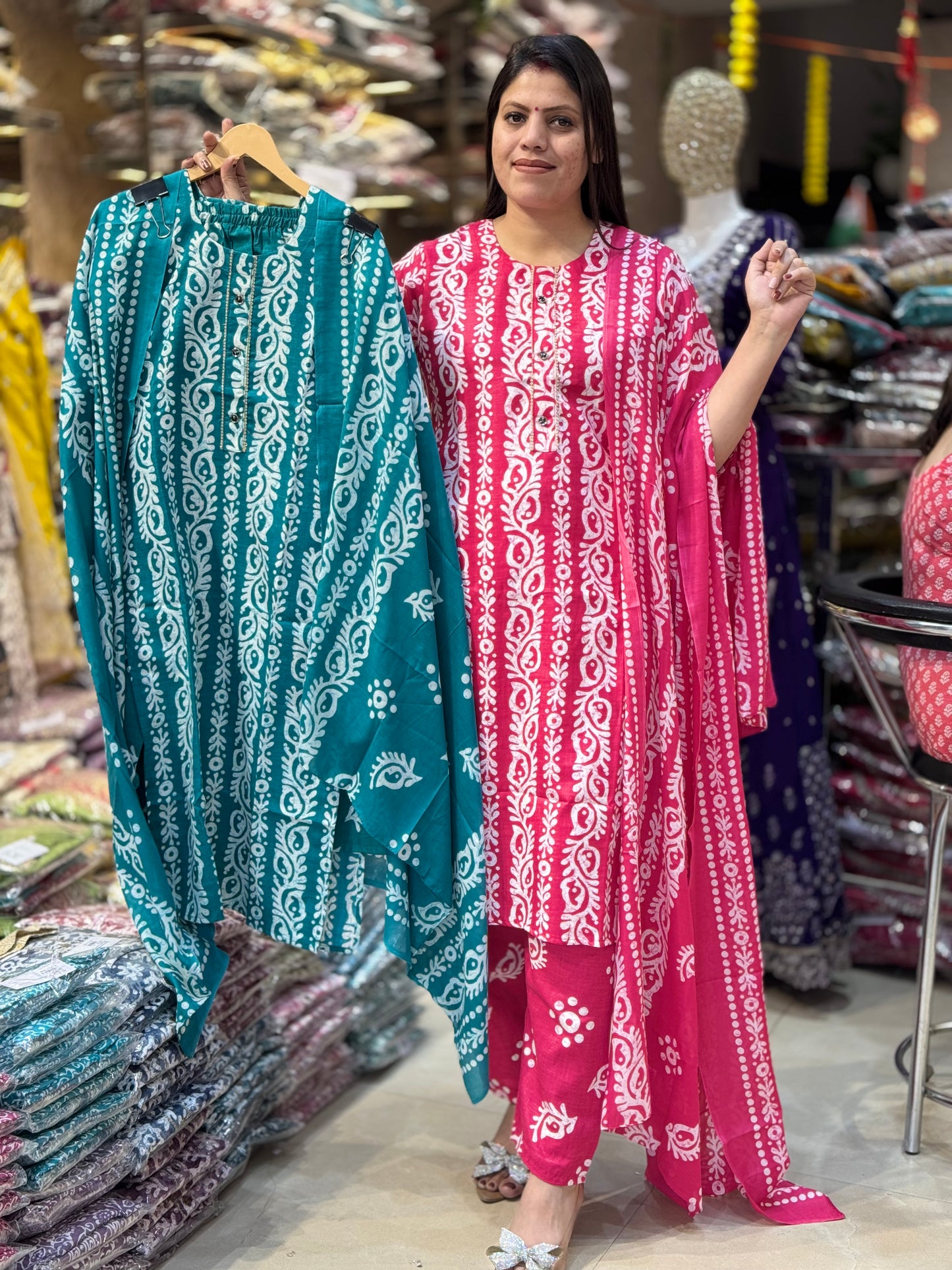 BATIK PRINT SUIT(ARTICAL NO-3)