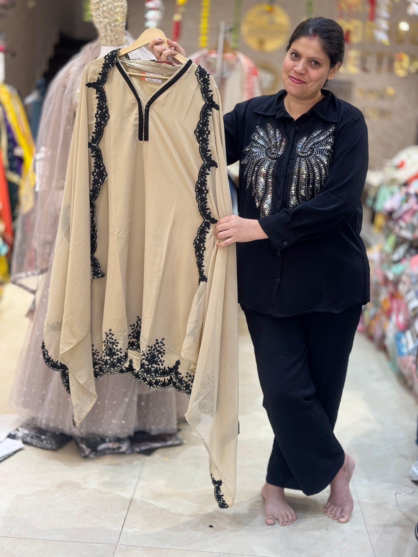 Indian trendy georgette suit