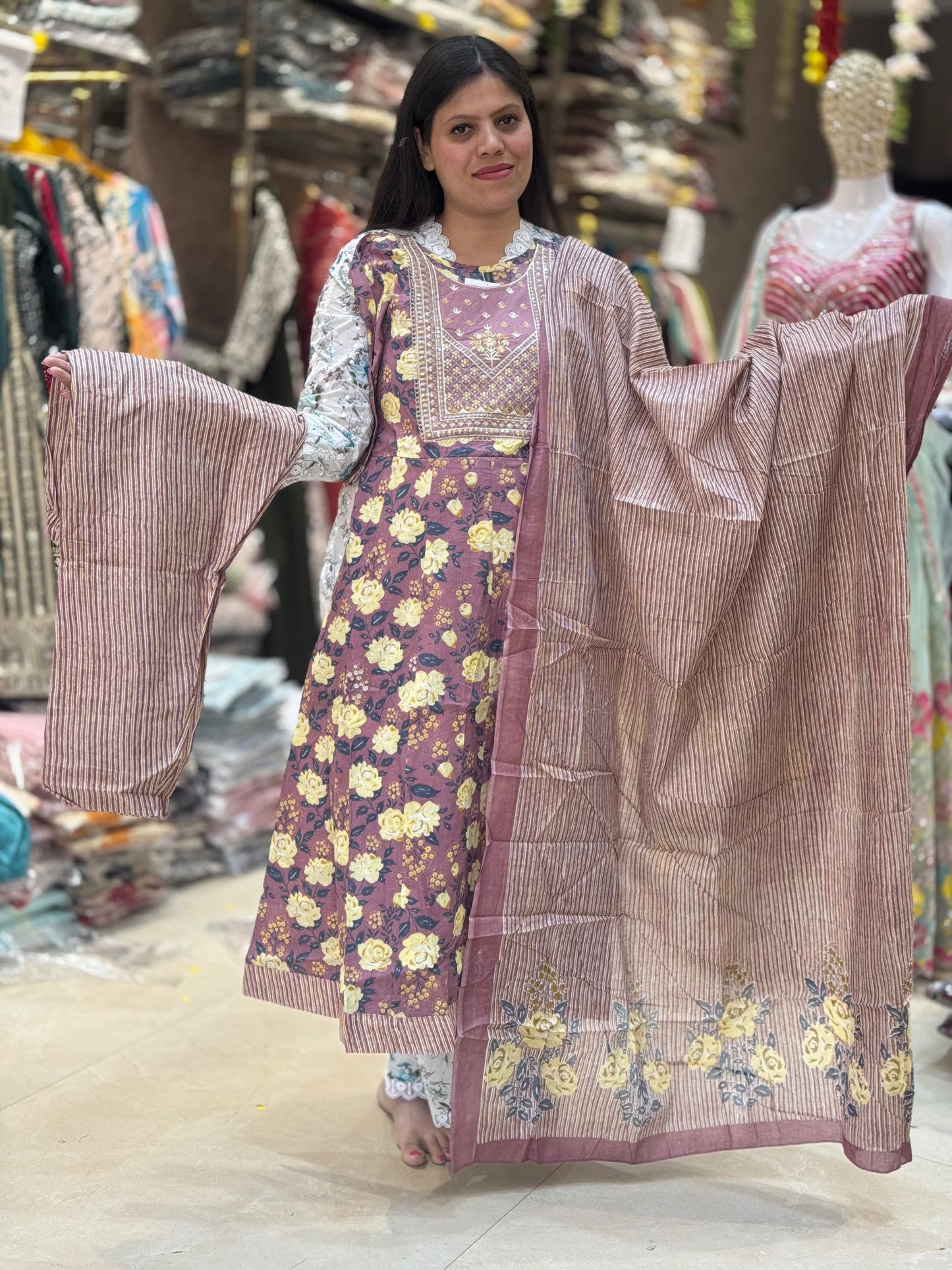 Graceful Anarkali Suit for Women – Timeless Ethnic Beauty