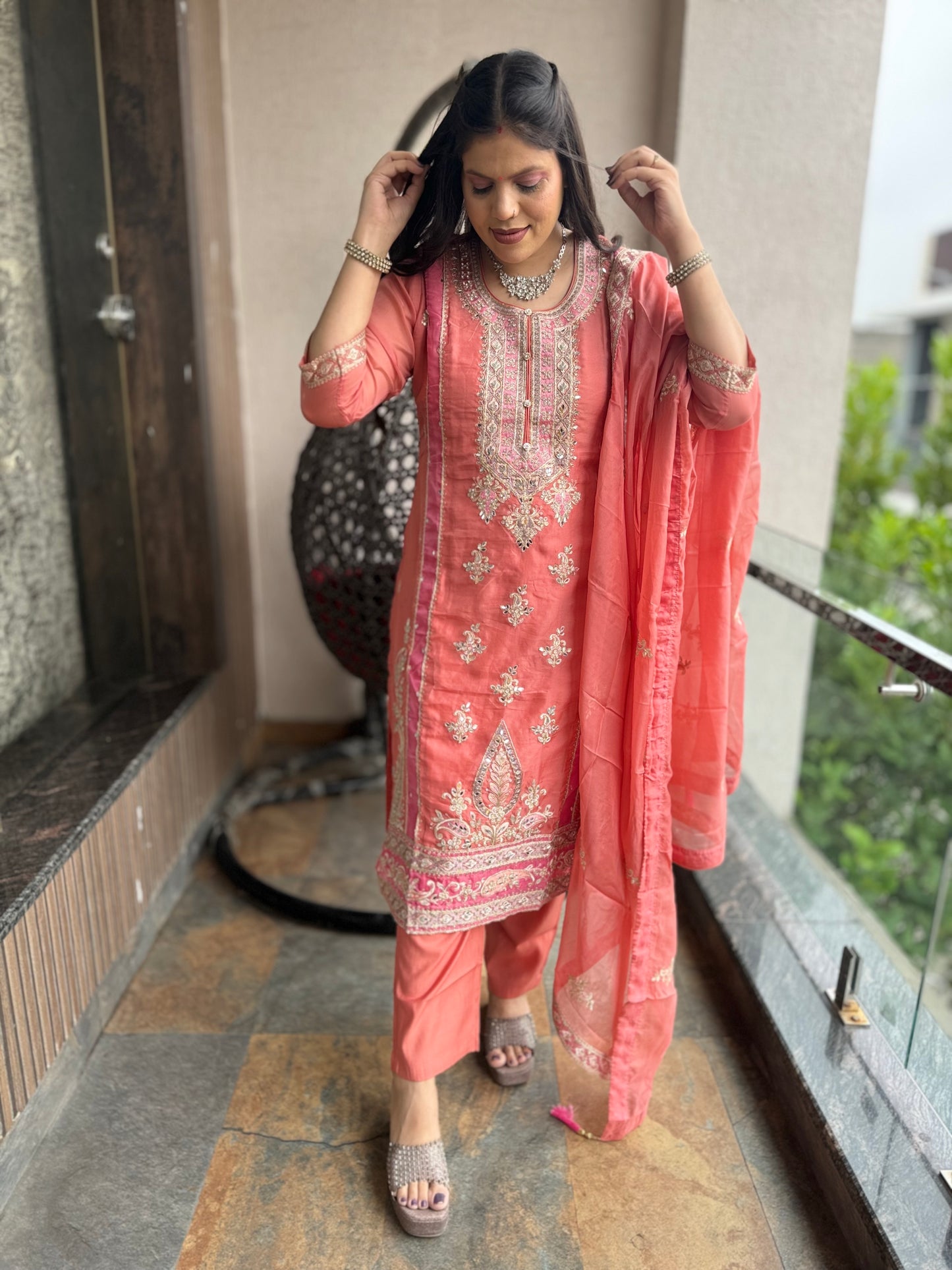 Organza Mirror Suit (Style No 1102)