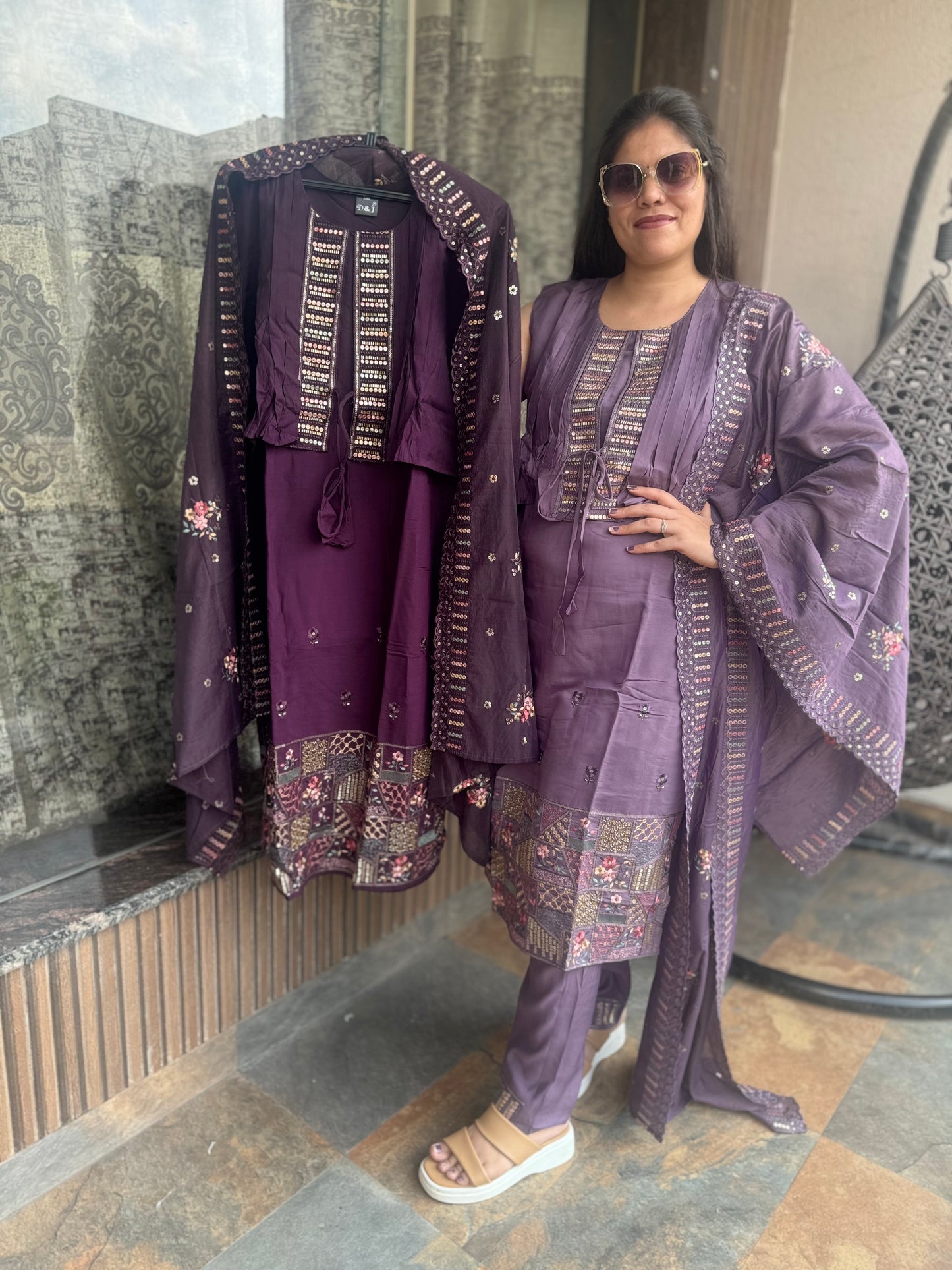 4 Peice Attached Jacket Suit (Style No 1125)
