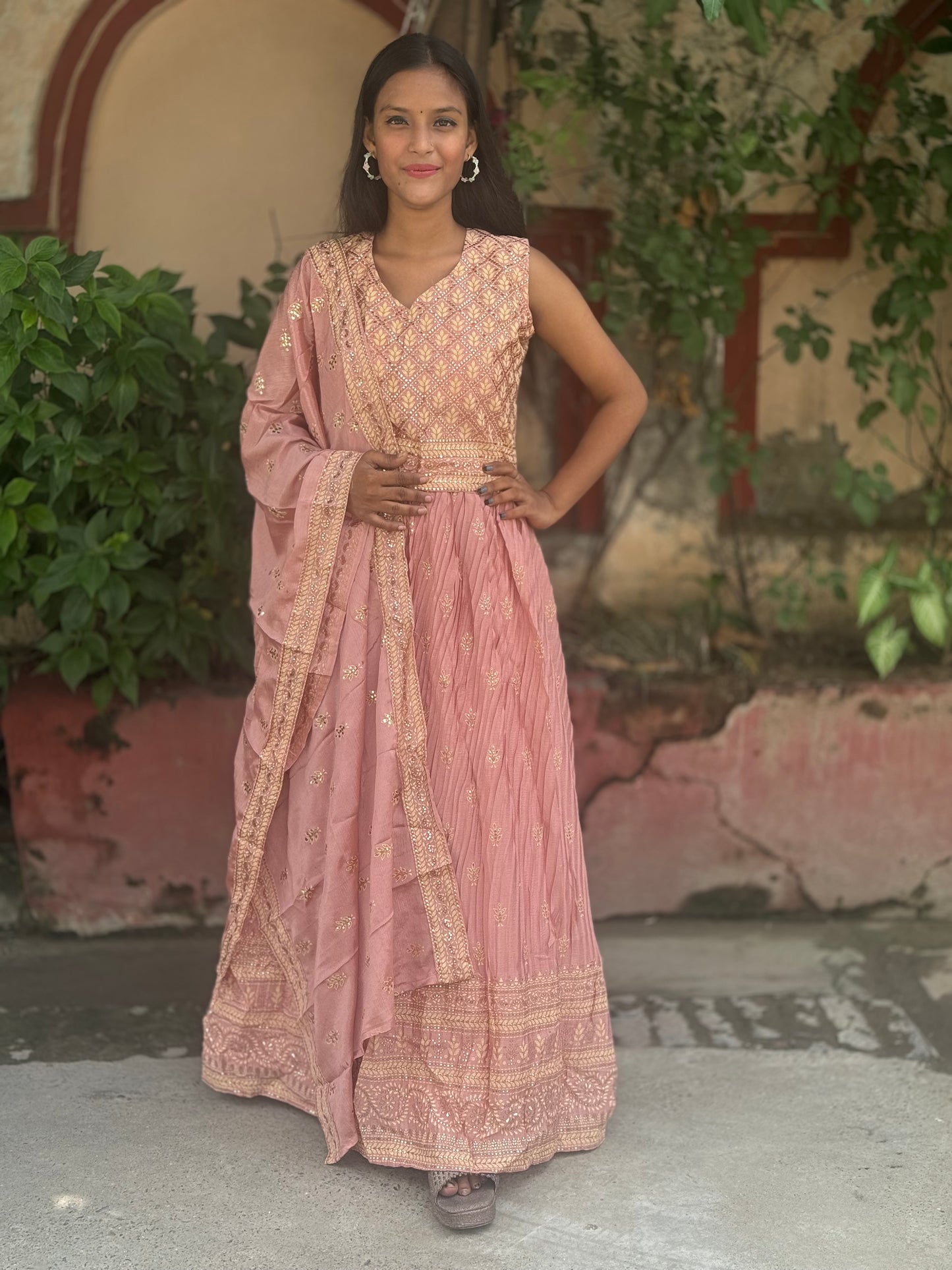 MEHNDI SPECIAL BANARSI LEHNGA