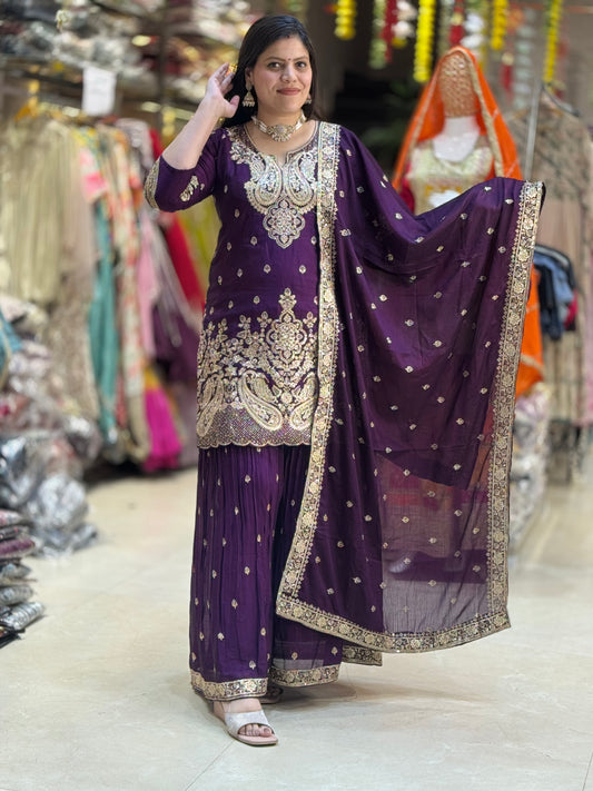 PURE GEORGET TILLA WORK HEAVY SHRARA SUIT