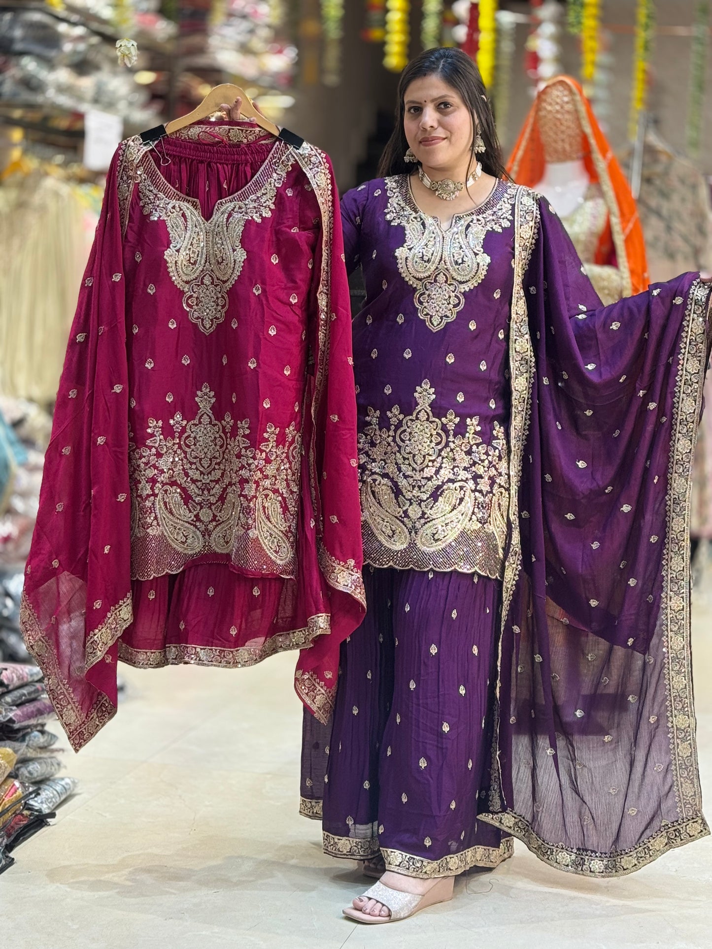 PURE GEORGET TILLA WORK HEAVY SHRARA SUIT