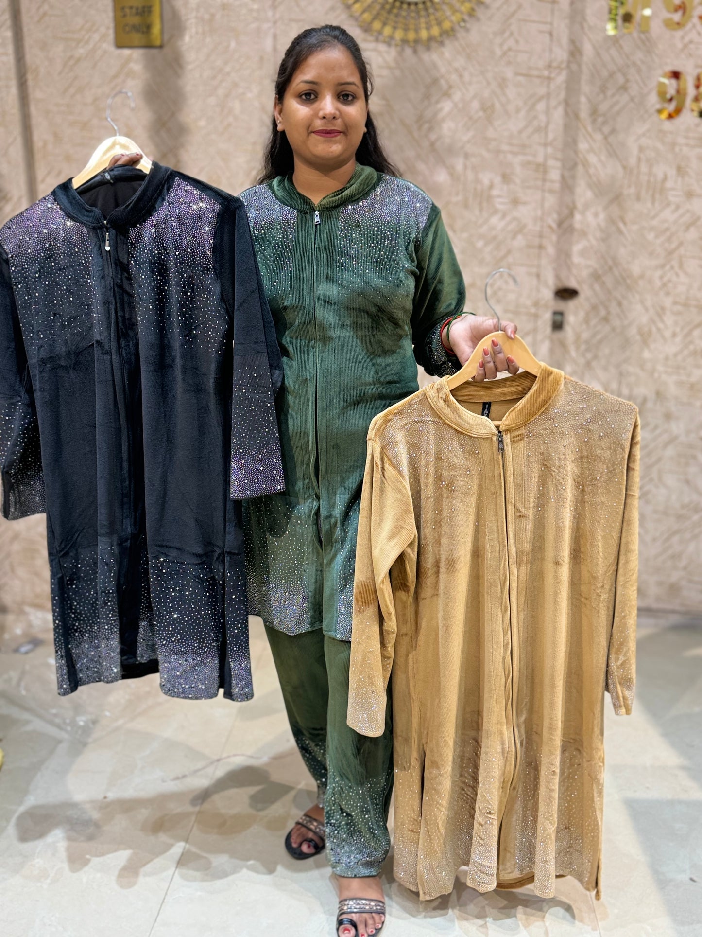 INDIPEHNAWA COTRIZE VELVET CORD-SET VIRAL 2