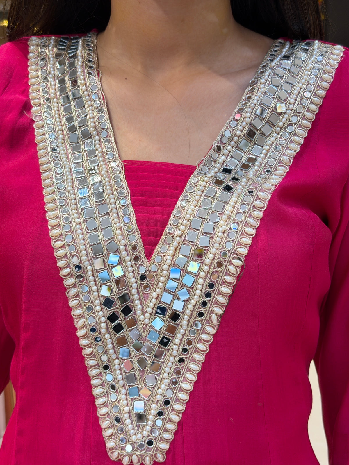 BEAUTIFUL DESIGN LASE WORK ANARKALI