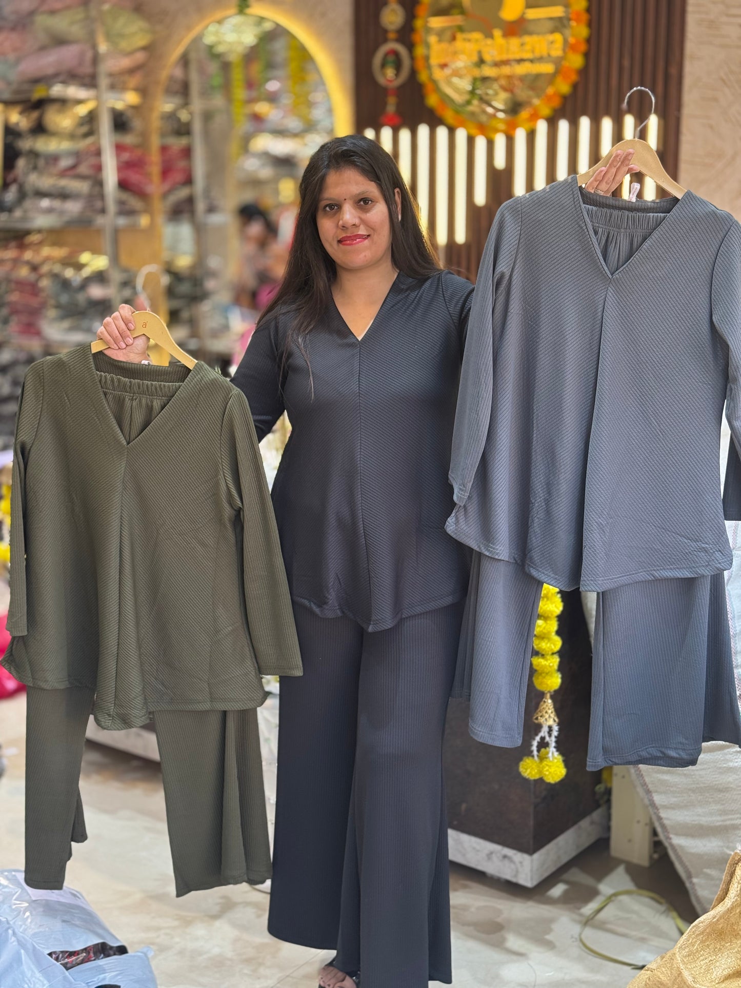 Indipehnawa Warm & Trendy Winter Co-ord Set