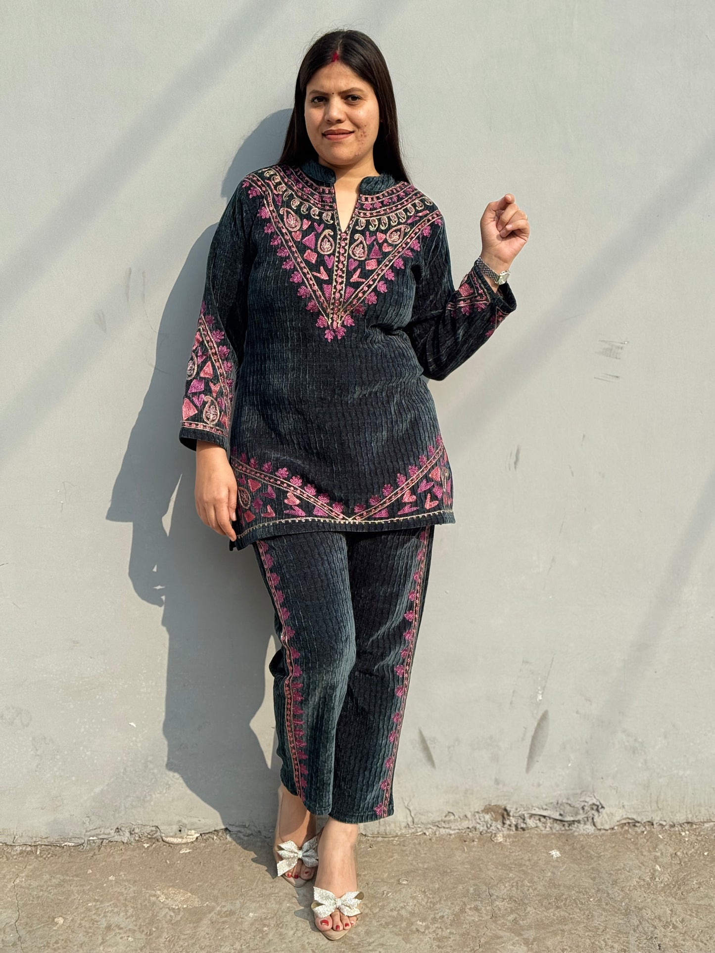 PREMIUM CRUSH VELVET DESIGNER CORDSET