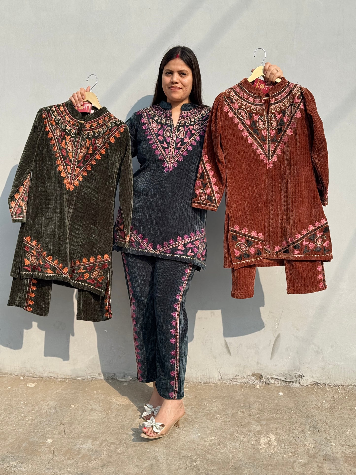 PREMIUM CRUSH VELVET DESIGNER CORDSET