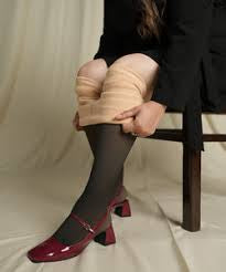 INDIPEHNAWA FURR FULL WARM DOUBLE TONE STOCKINGS