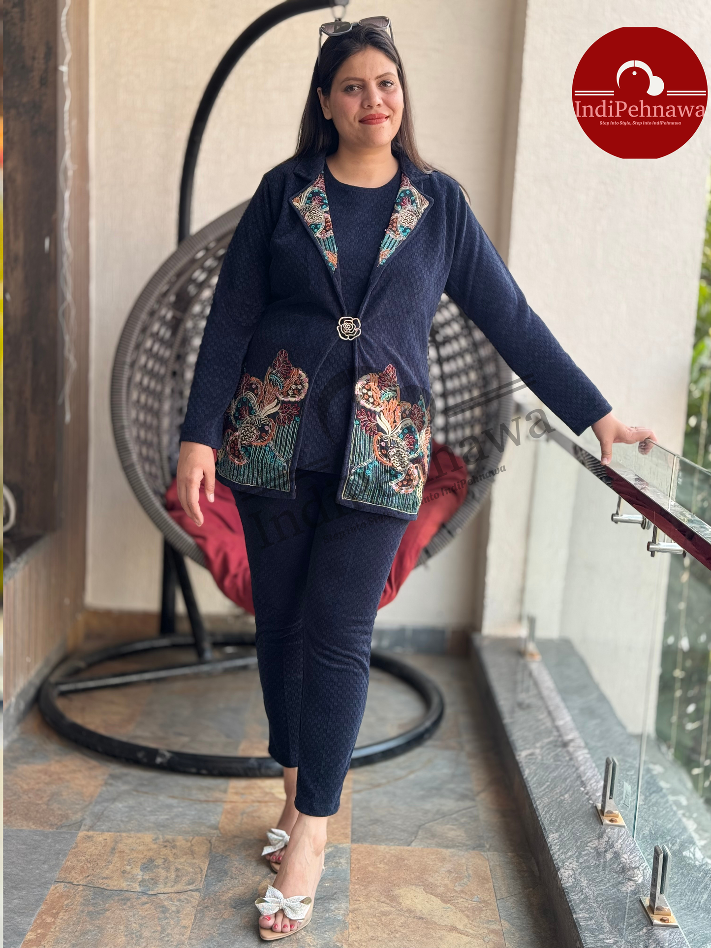 CHANNEL WOOL 3 PC SHRUG ARTICLE