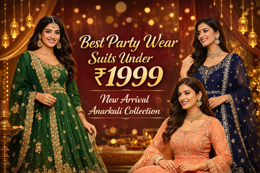 Best Party Wear Suits Under ₹1999 – New Arrival Anarkali Collection Online
